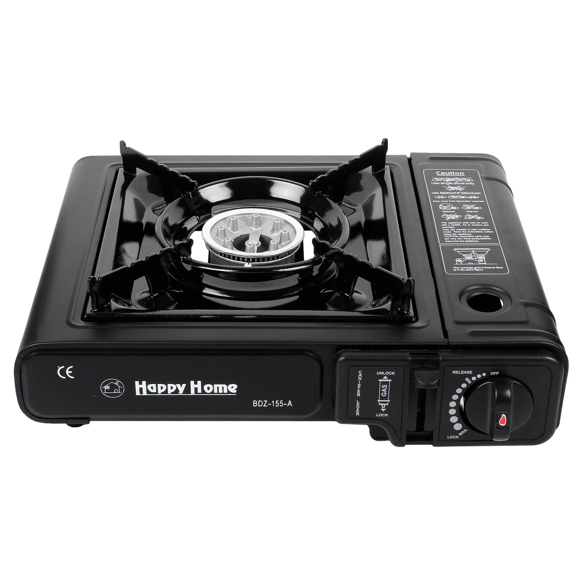 Efinito Gifts Stainless Steel 2500LPG Gas Stove (Black, 24-inch)