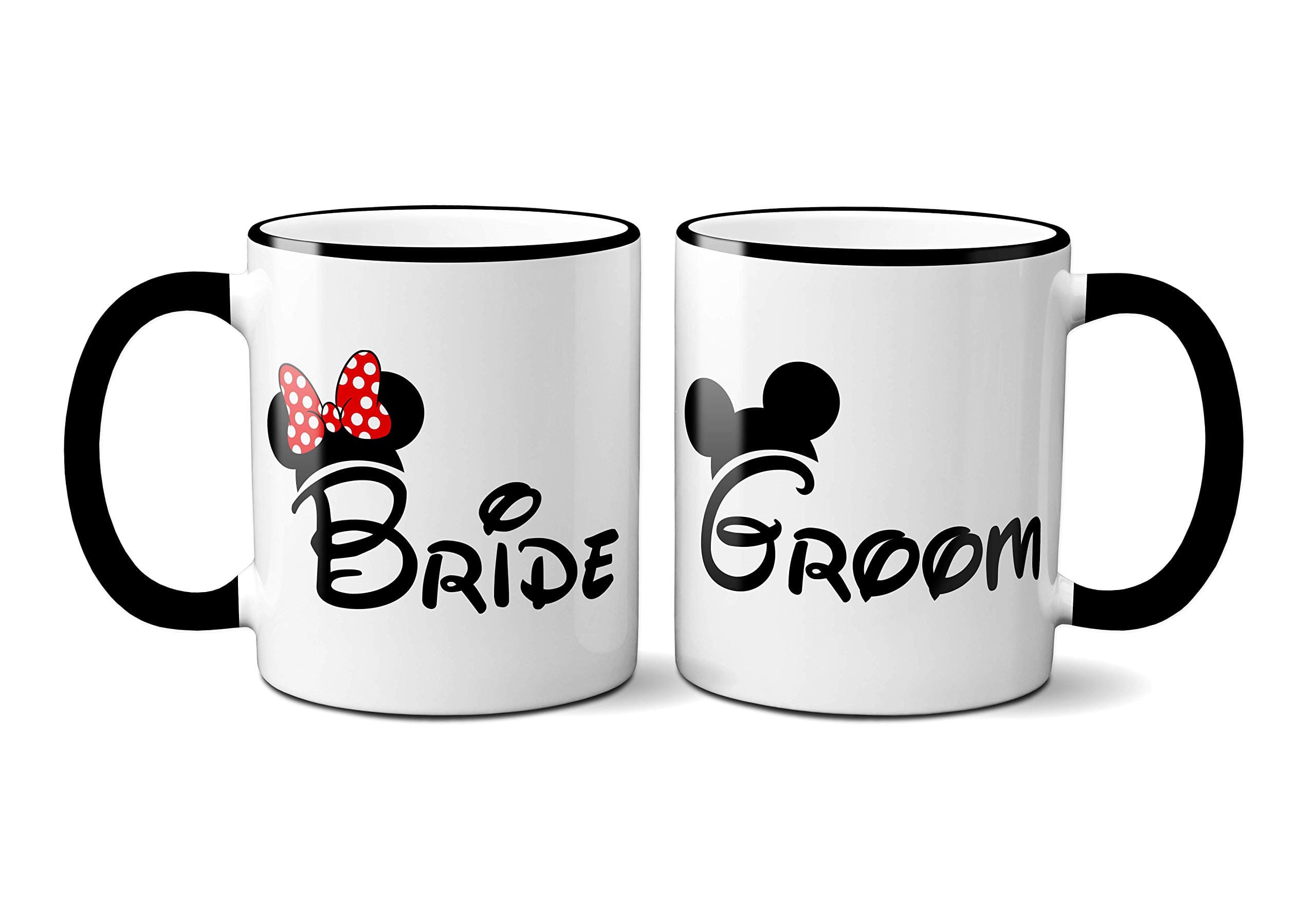 Bride and Groom Mugs - Perfect Wedding Present (Bride & Groom)