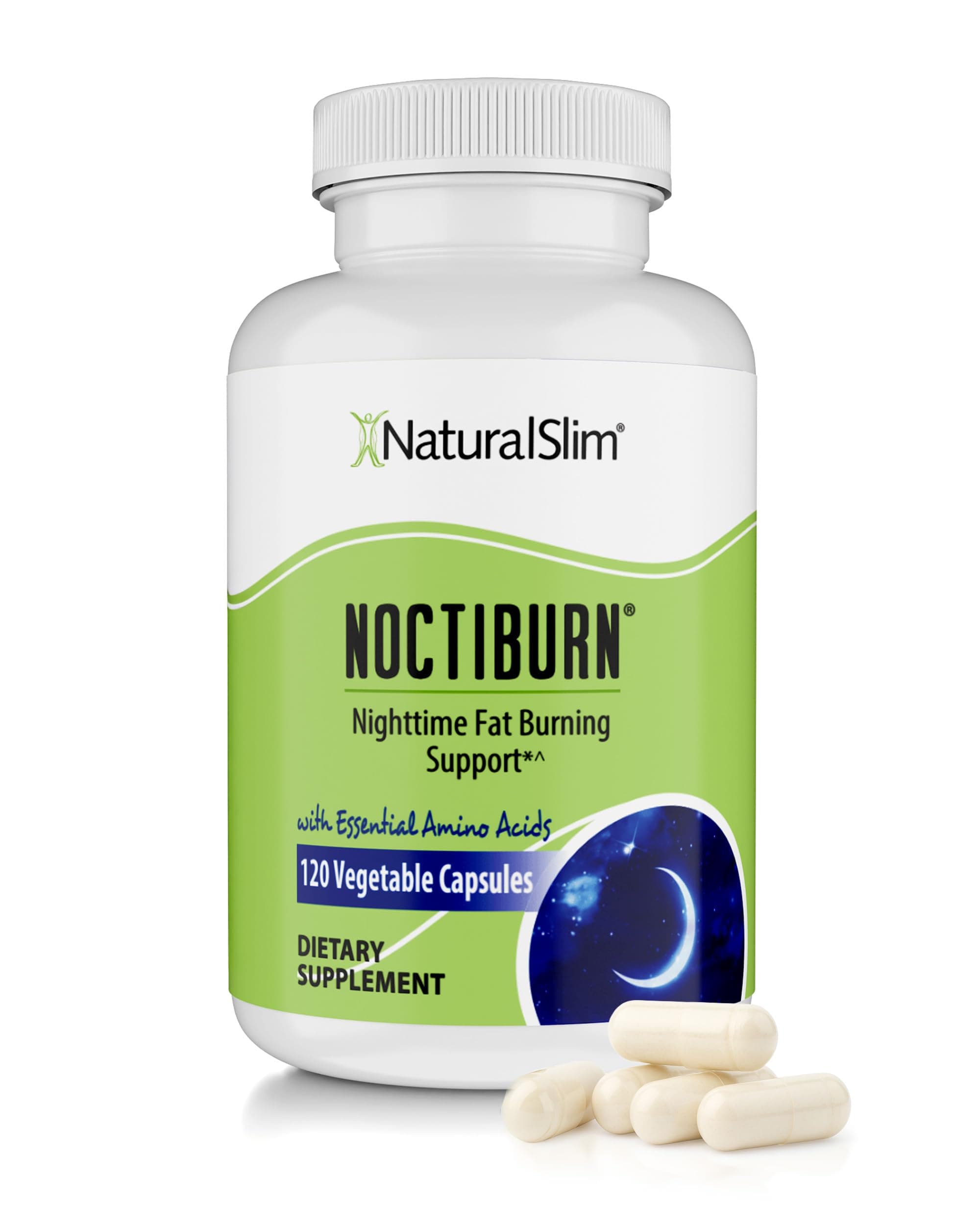 NoctiBurn Nighttime Wellness & Amino Acid Support Supplement – 120 Vegetable Capsules