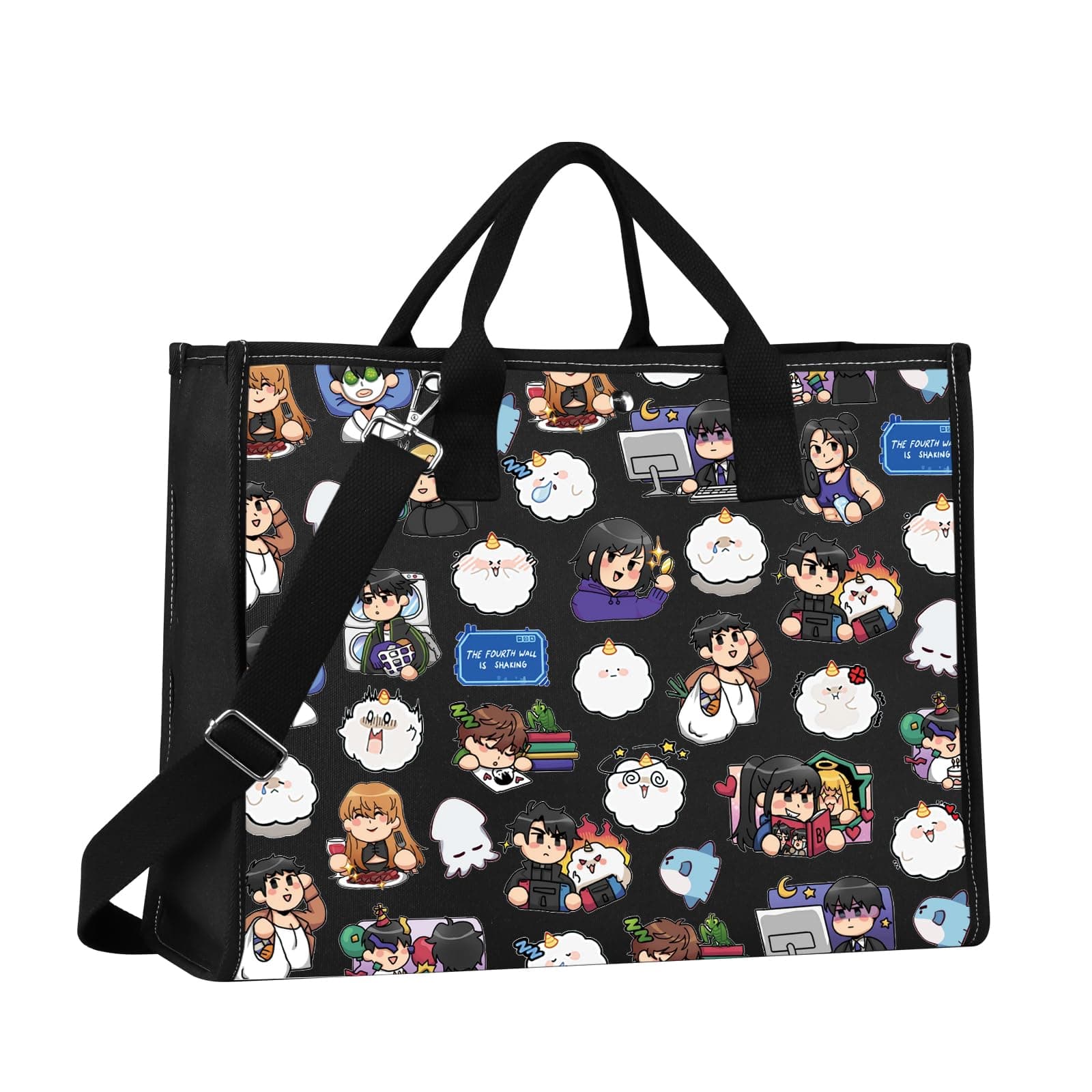 JNIAP ORV Reader Tote Bag Dokja & Joonghyuk Gifts Stardust Gifts ORV Merch ORV Manga Webtoon Tote Bag