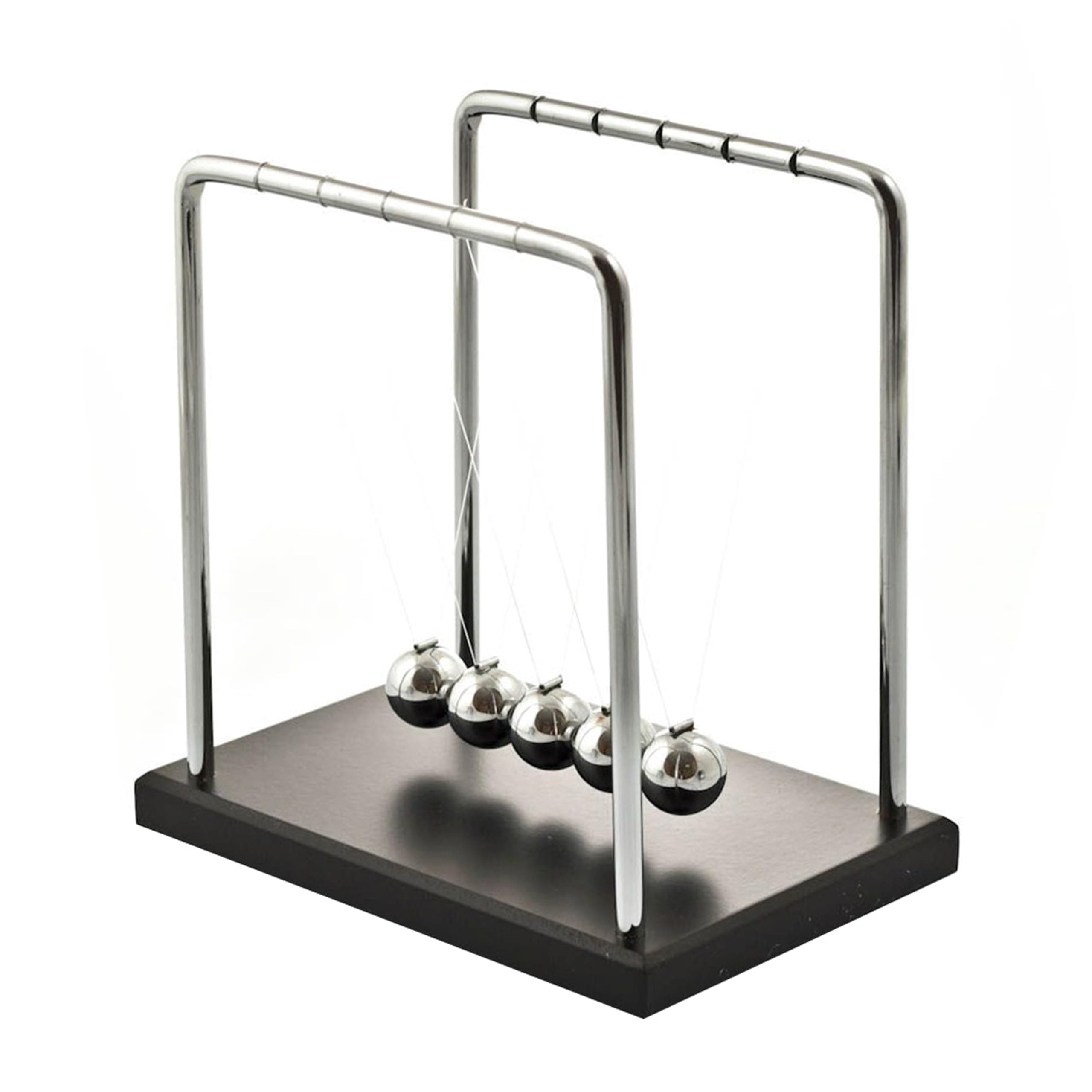 RED5 Newton's Cradle Five Pendulum Classic Physics Swinging Executive Desk Toy