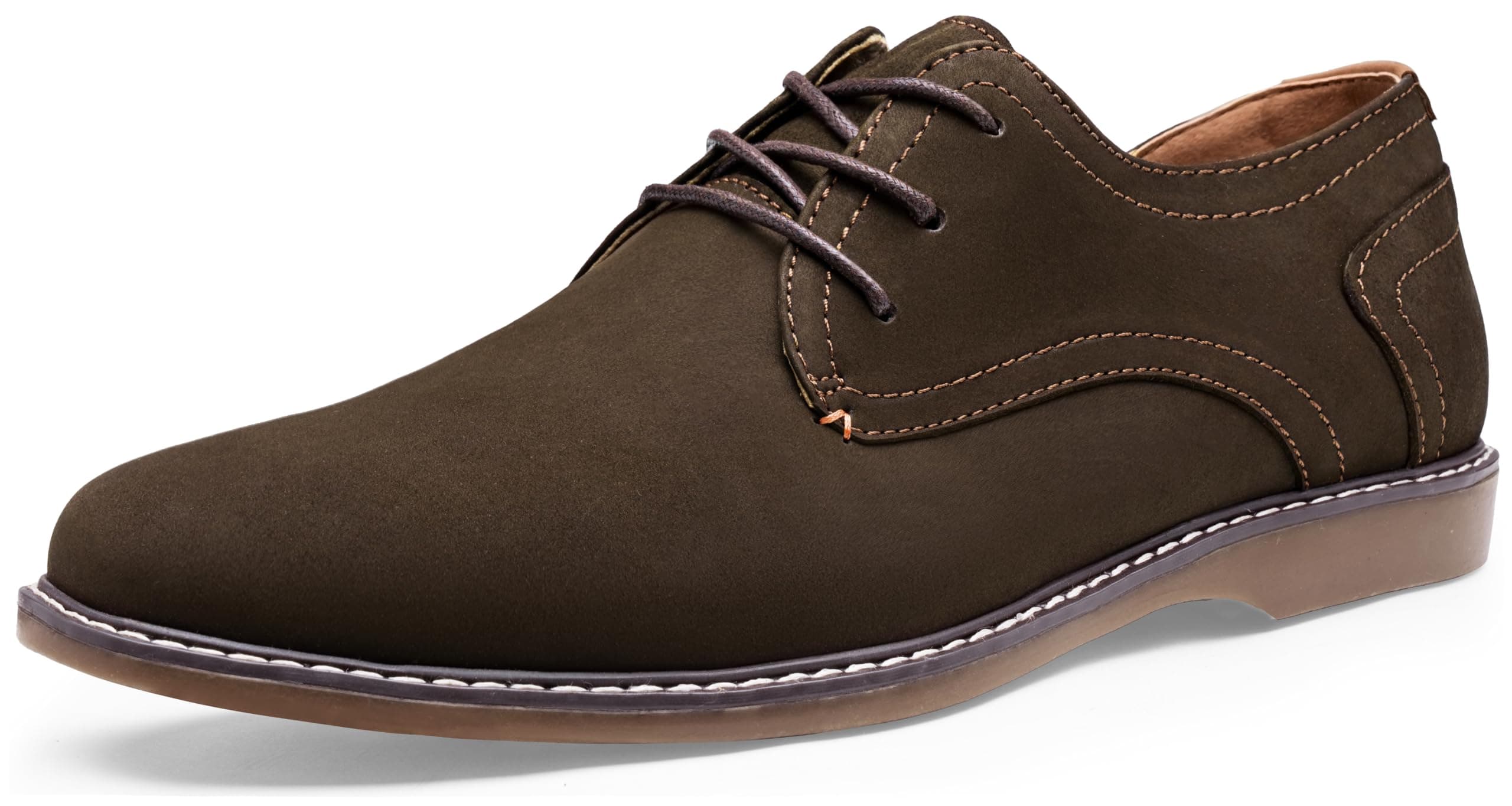 Jousen Men's Casual Dress Shoes Suede Business Classic Dress Shoes for Men