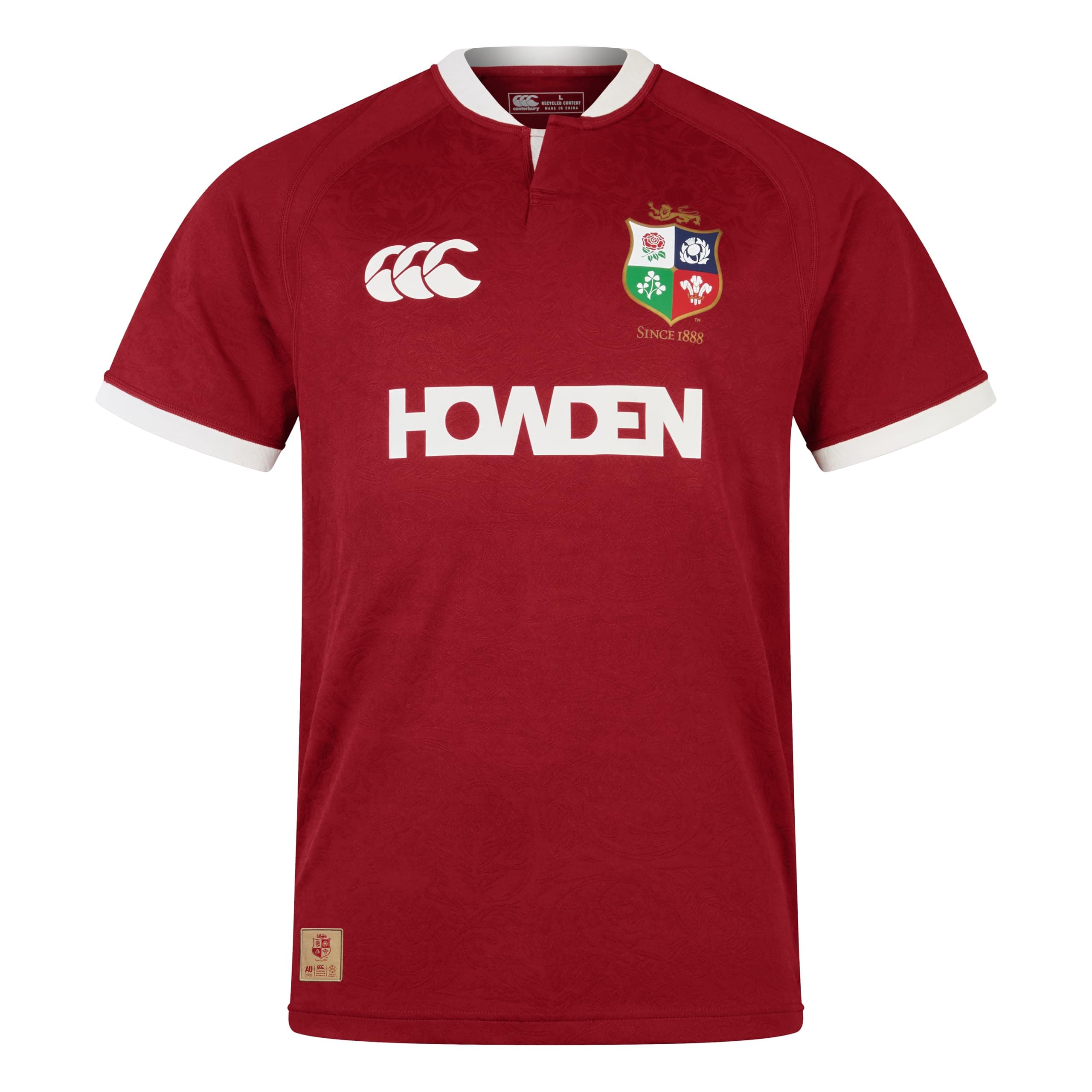 Unisex Canterbury 2025 Replica Rugby Jersey Shirt