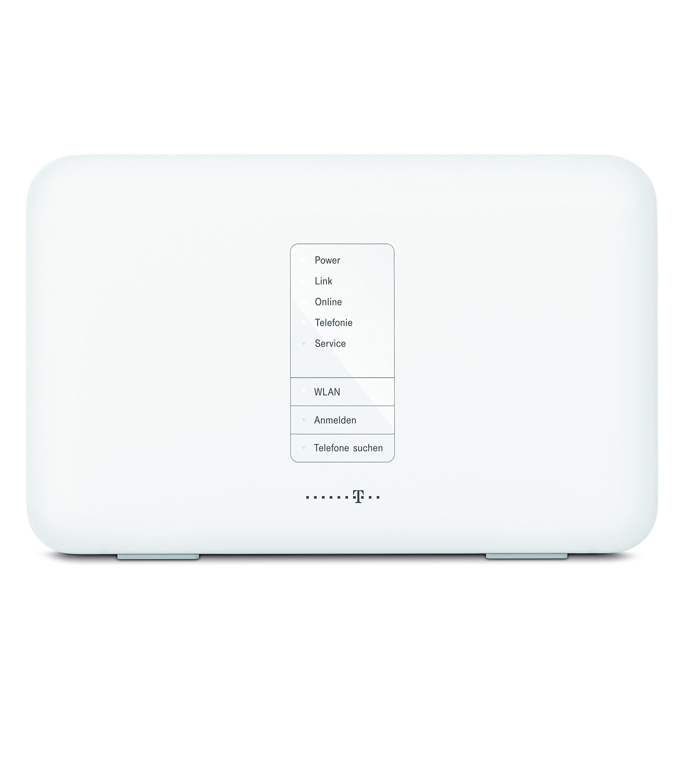 Telekom Speedport W724V WiFi Router (4 x 1 Gigabit, NAS Functionality, Ideal for Entertain and IP Telephony)