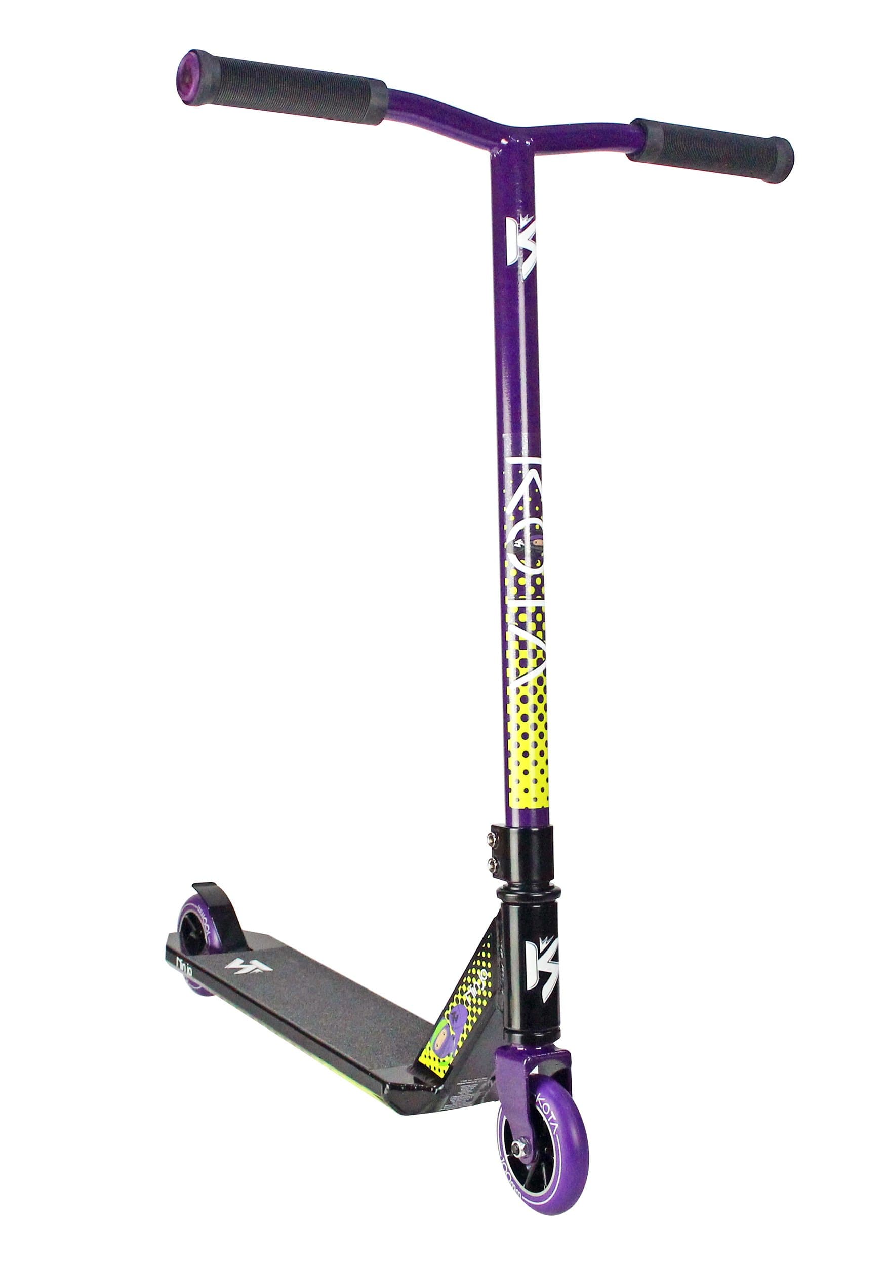 Kota Ninja Complete Pro Stunt Scooter (Black/Purple)