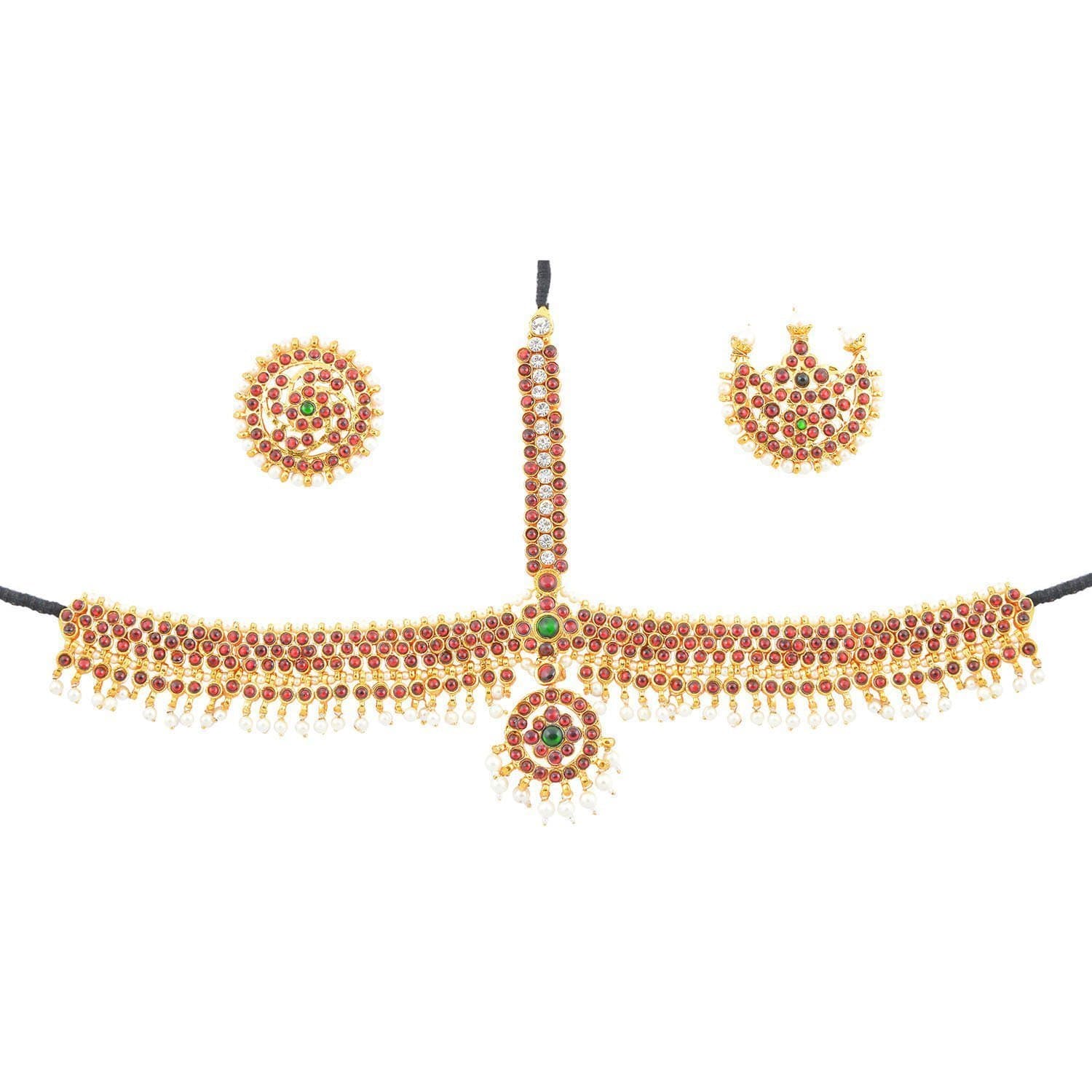 UG PRODUCTS Gold Copper Headset with Sun and Moon for Women