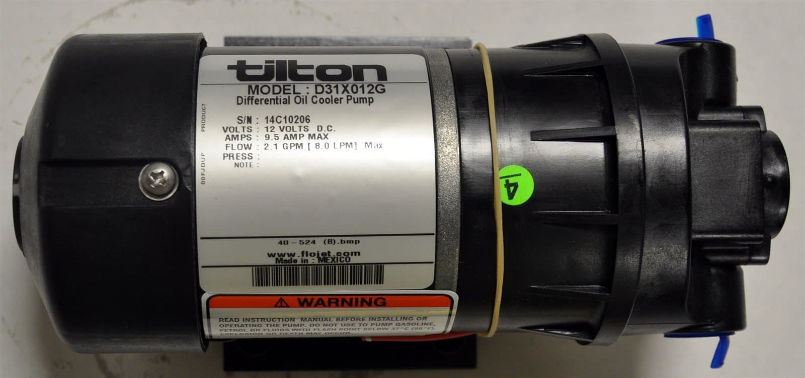 Tilton Racing 40-524 Oil/Water Cooler Pump