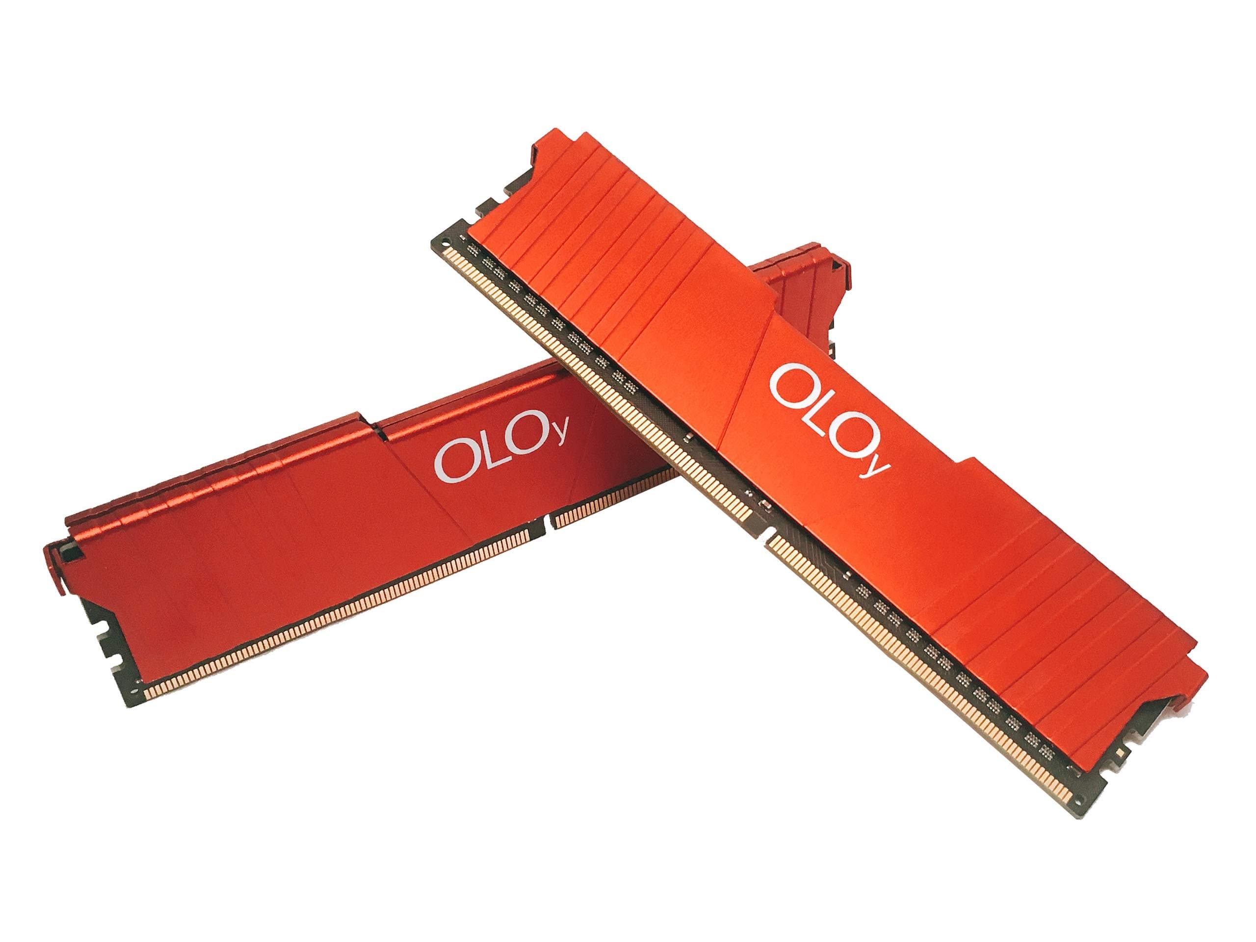 OLOy DDR4 RAM 16GB (2x8GB) 2400 MHz CL17 1.2V 288-Pin Desktop Gaming UDIMM for Intel (MD4U082417IFDA)