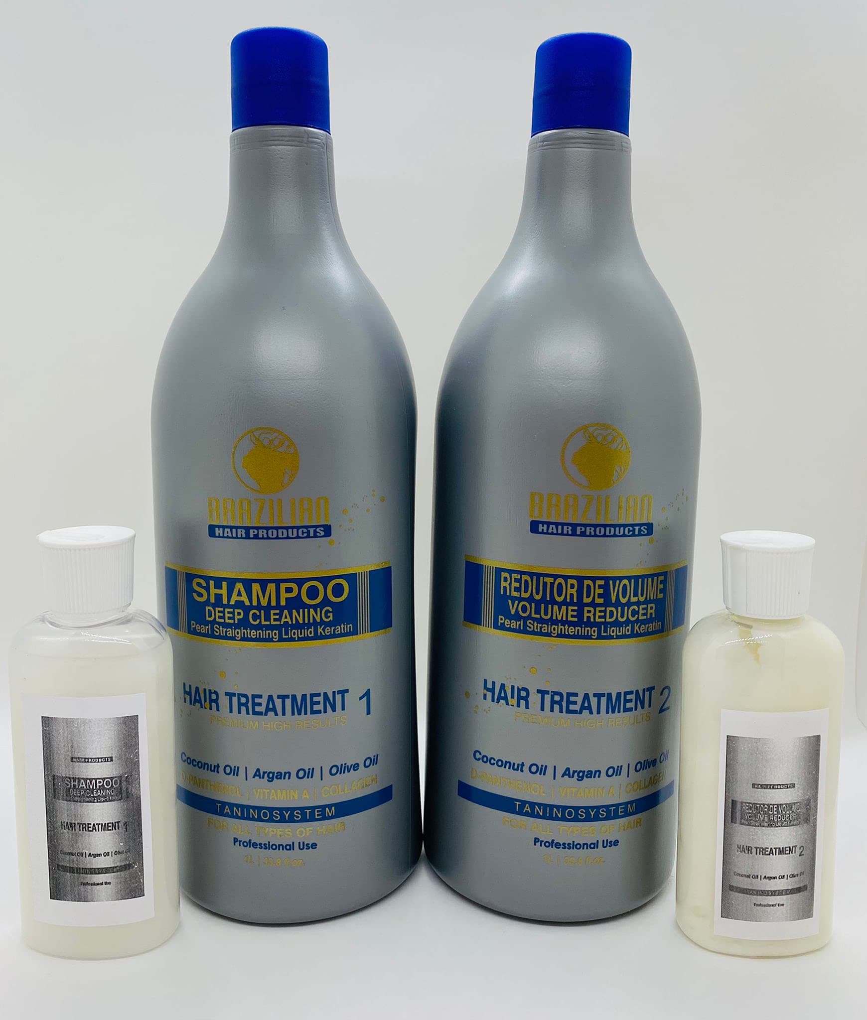 BHP Classic Keratin Hair Treatment - Multi Size (2 X 100ML Shmpoo and Keratin)