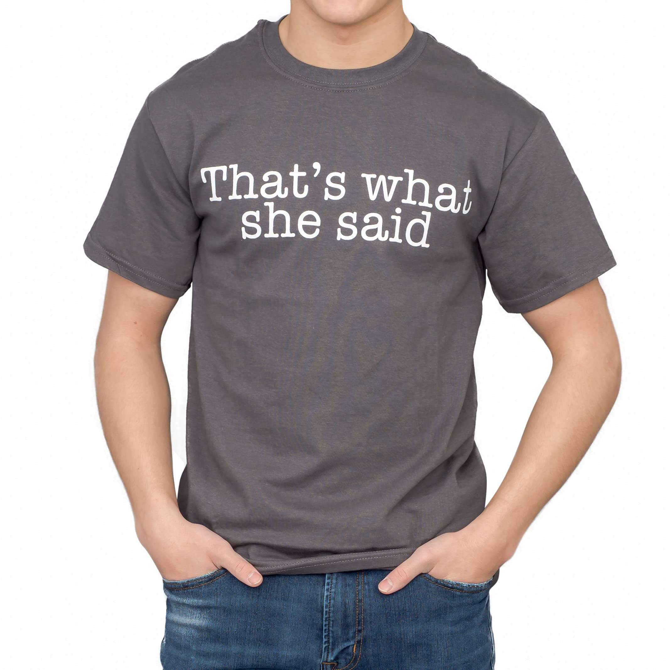 The Office That's What She Said Text T-Shirt Tee