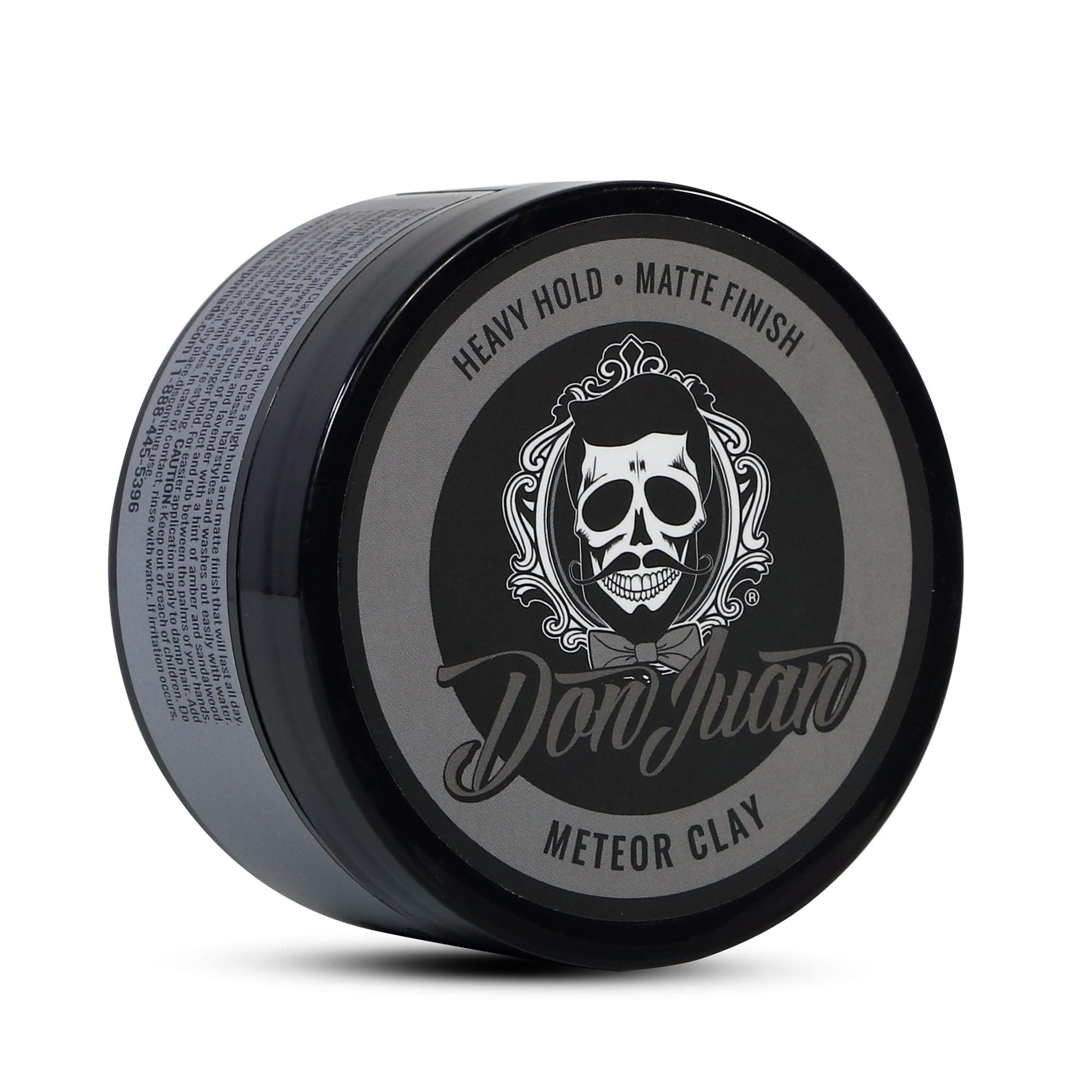 Meteor Clay Pomade | Water Based | Strong Hold | Matte Finish | Citrus Lavender Scent, 4 oz.