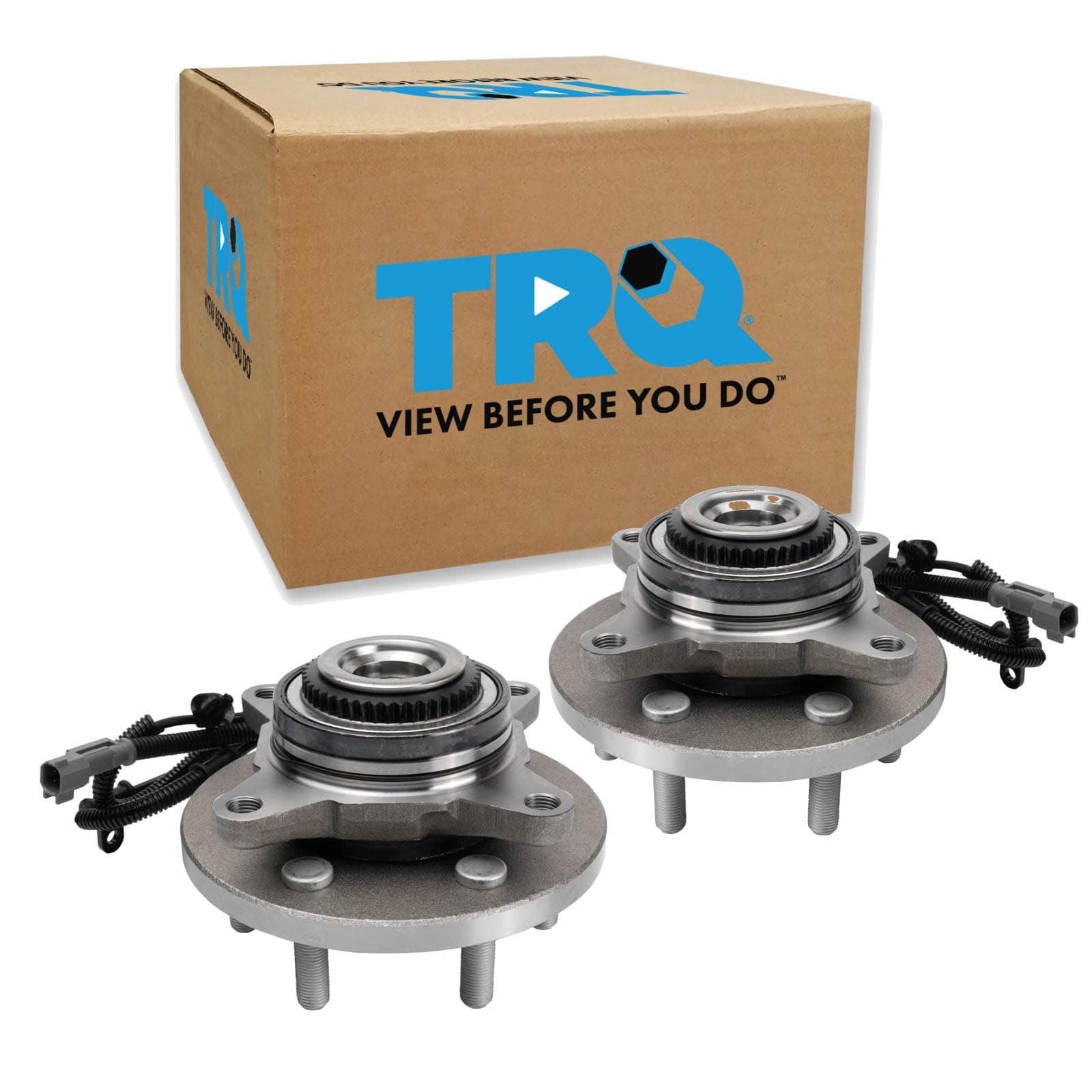Front Left and Right Wheel Bearing and Hub Assembly Set 2 Piece Compatible with 2017-2020 Ford F-150 Raptor