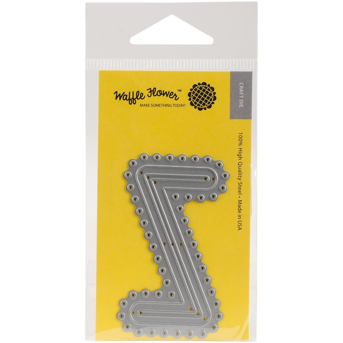 Waffle Flower Craft Die Set - Jumbo Letter Z
