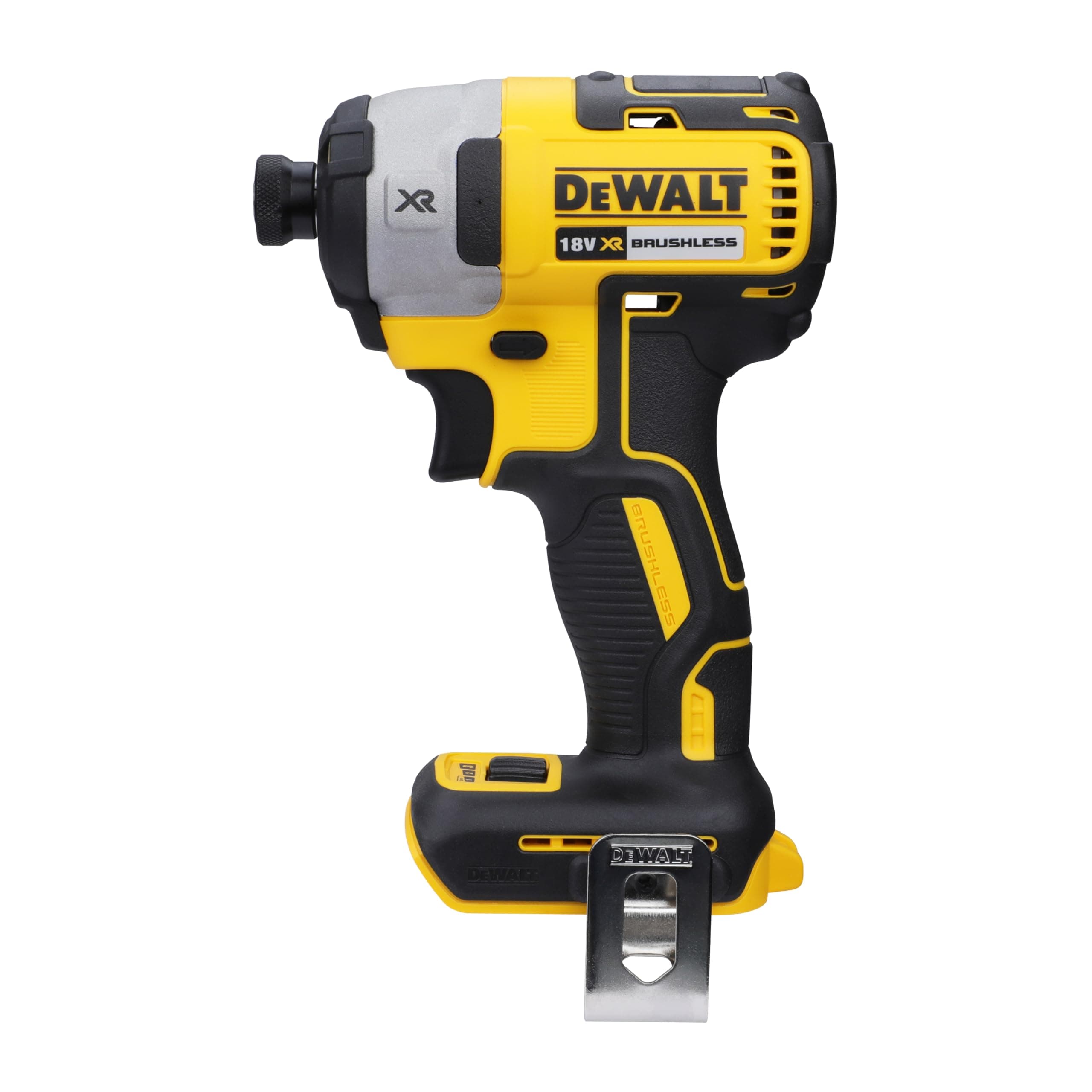 DCF887N XR 18V 3 Speed BL Impact Driver Naked-Body ONLY, 18 W, 18 V, Multi, Bare Unit
