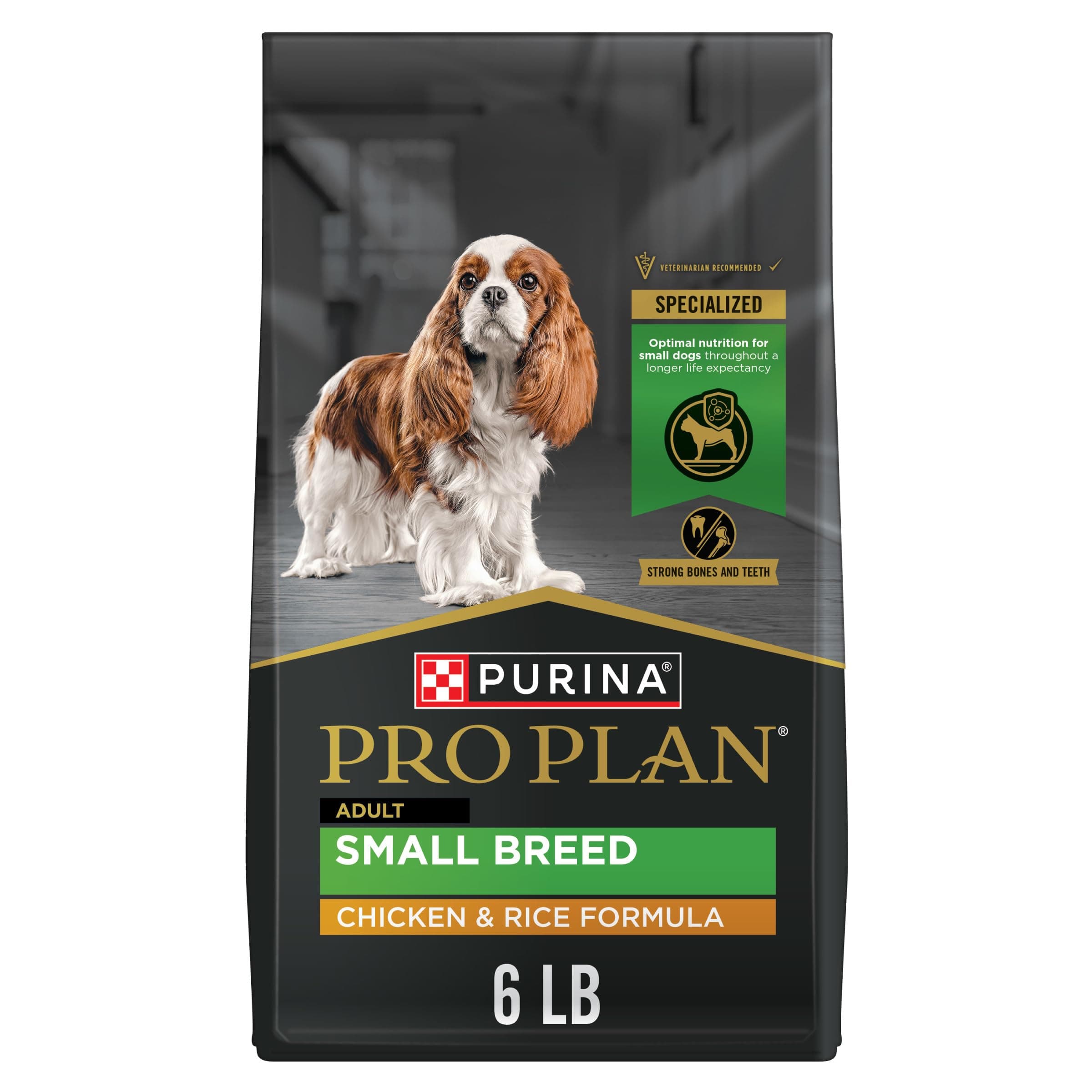 Small Breed Dry Dog Food Chicken and Rice Formula With Guaranteed Live Probiotics - 6 lb. Bag