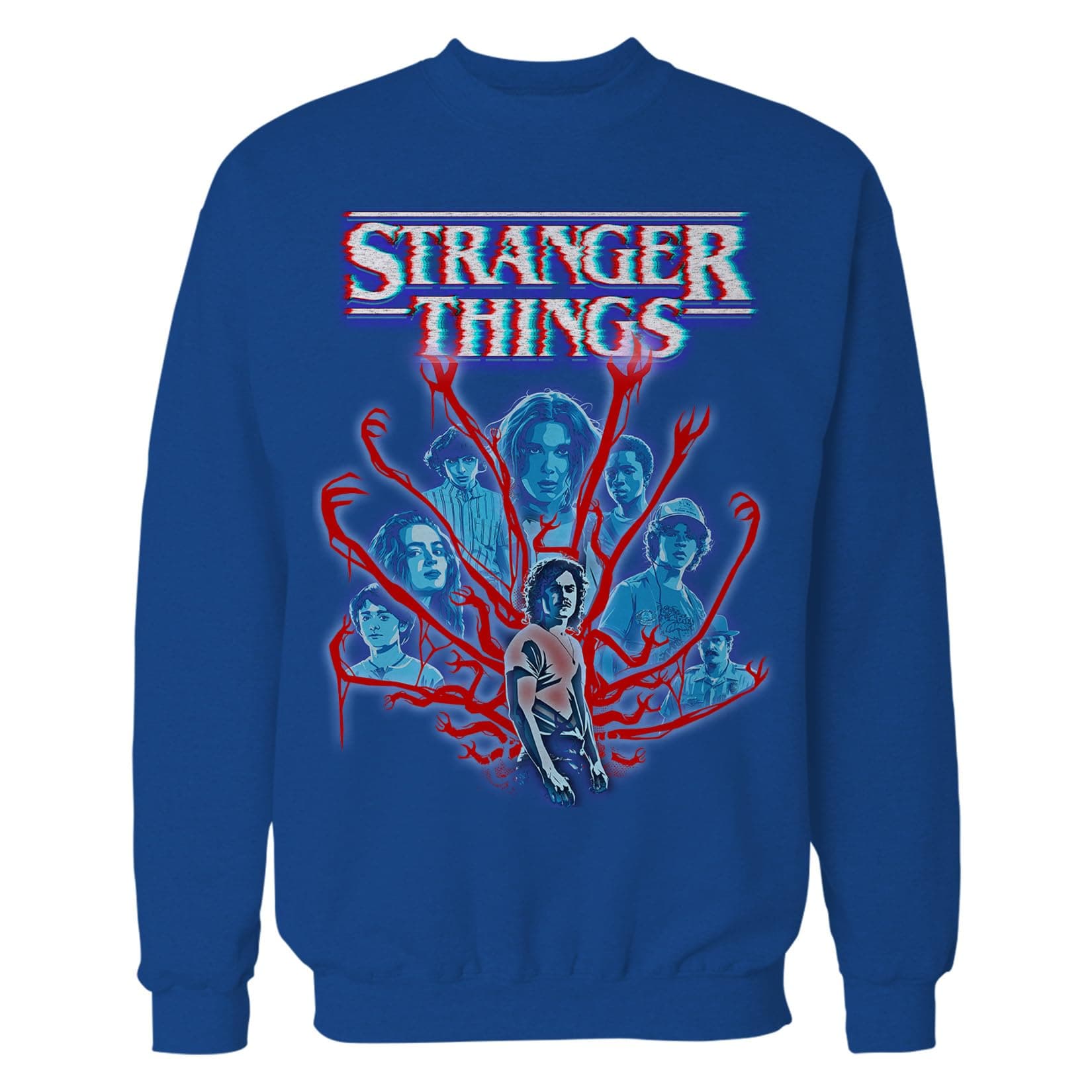 Stranger Things Vines Poster Hive Glitch Official Sweatshirt