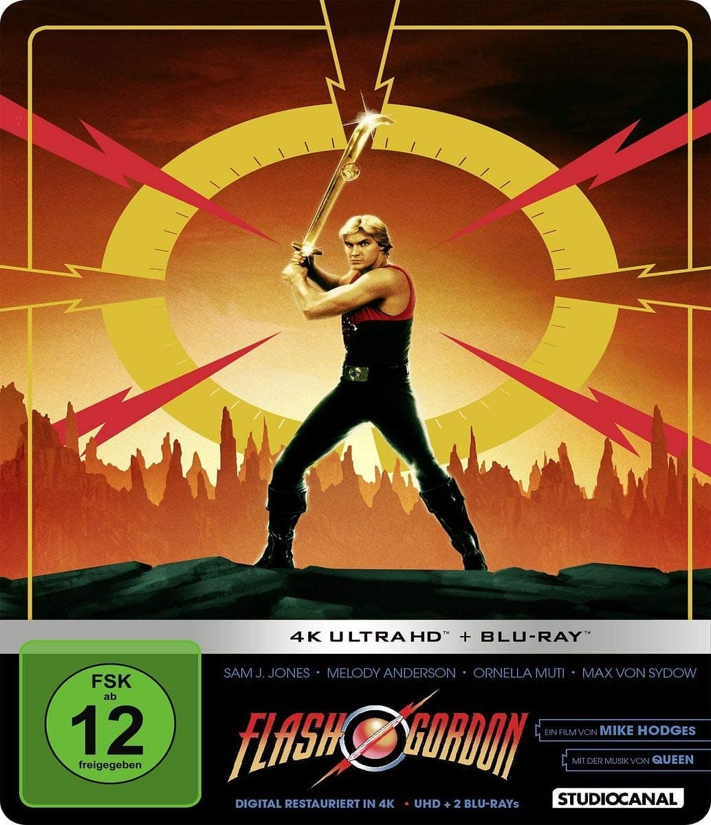 Flash Gordon / 4K Ultra HD / Limited Steelbook Edition
