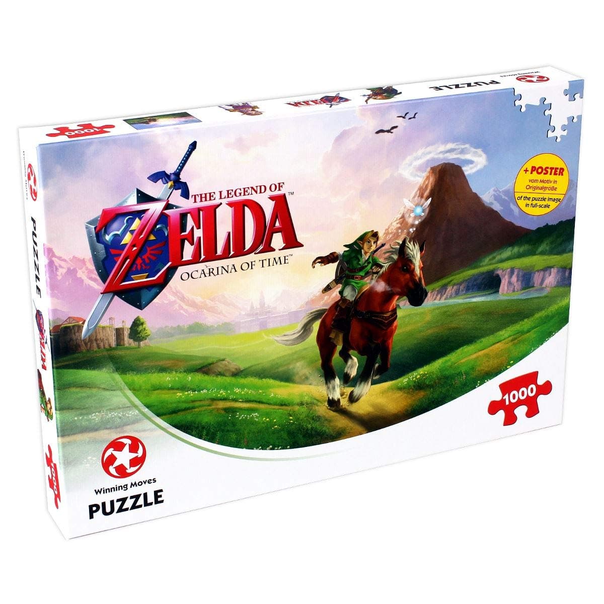 Winning Moves The Legend of Zelda Ocarina of Time Jigsaw Puzzle (1000 Pieces)