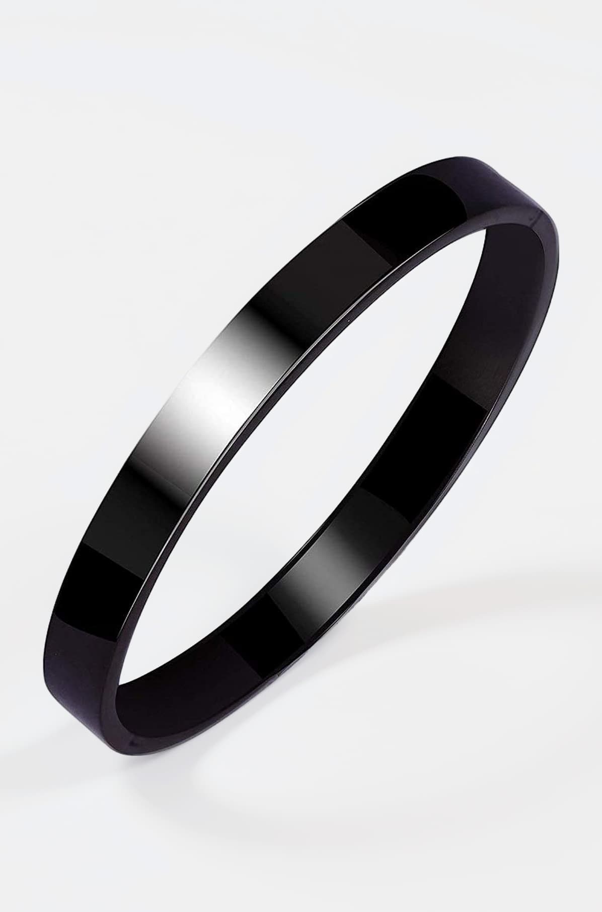 Men's Fashion Jewellery High Polished Stylish Stainless Steel Full Kada Style Bracelet For Boys and Men BR1000049