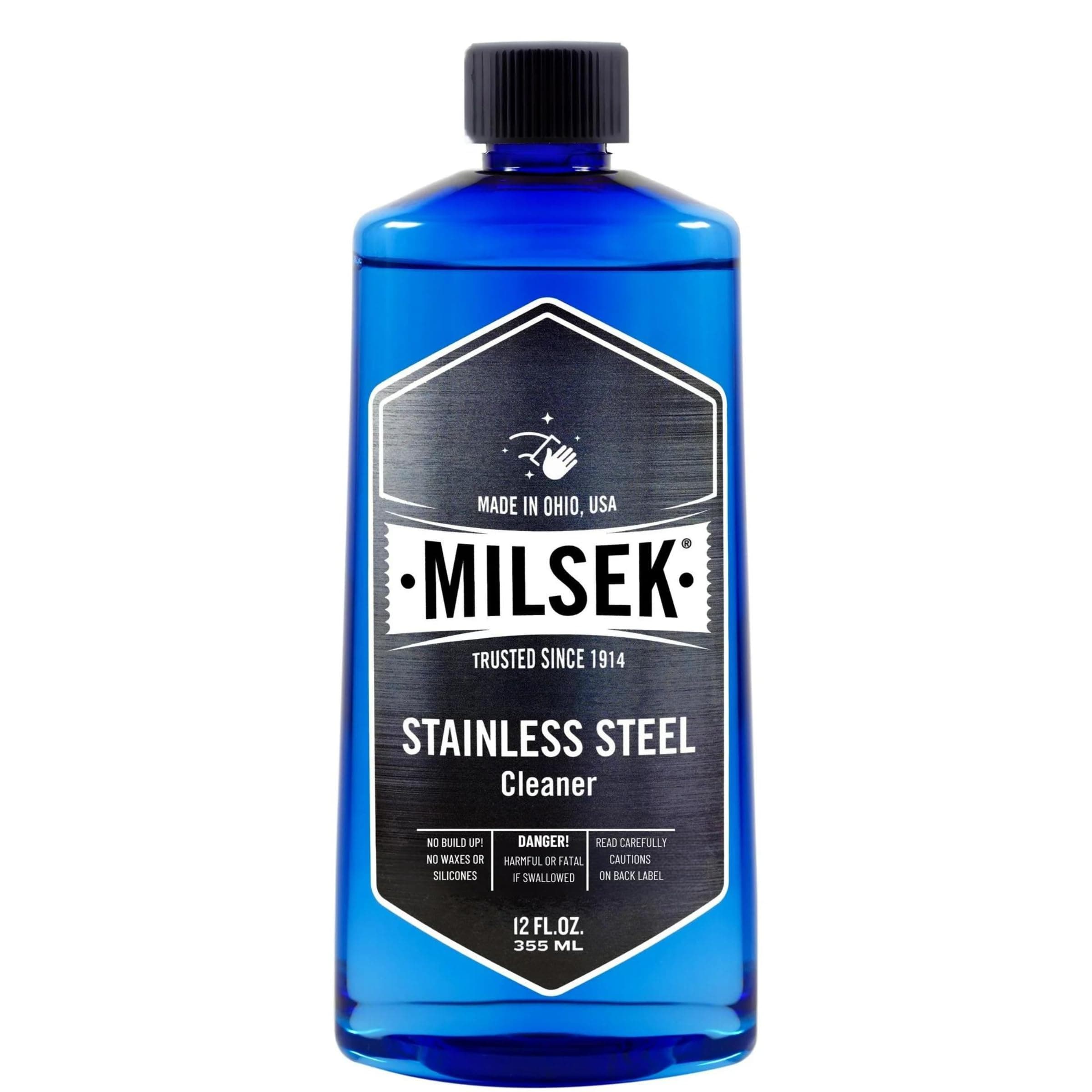 Milsek 14570 12 Oz. Stainless Steel Cleaner by Milsek