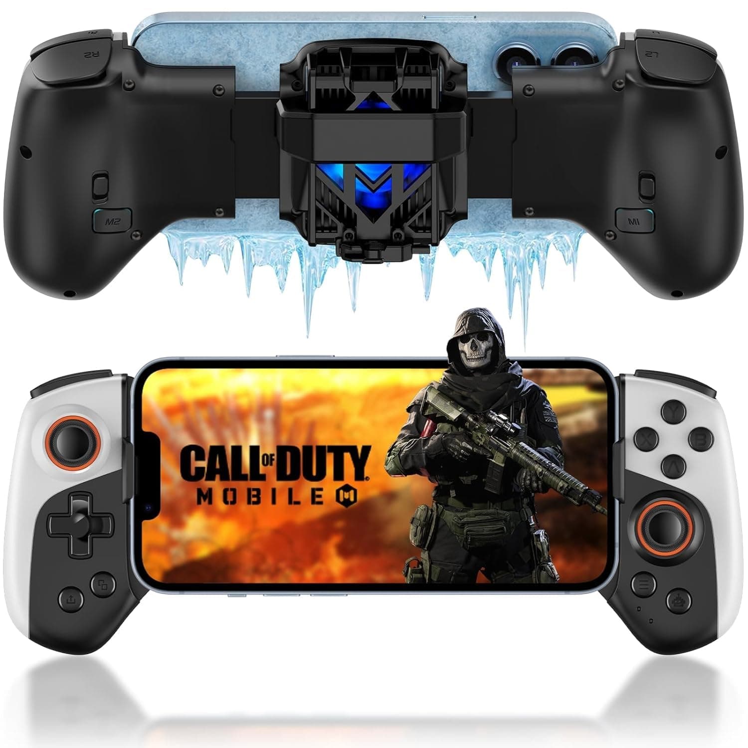 Millennium TECHNOLOGY Mobile Game Controller With Cooler Fan For Android & Iphone Phone, Plug & Play Game Pad With extra charging Type C Port for iOS, Xbox, Android