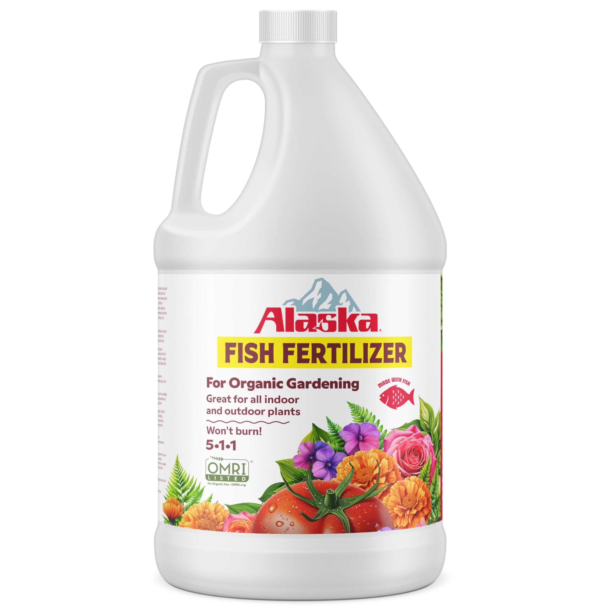 Fish Fertilizer OMRI Listed 5-1-1, 115 oz