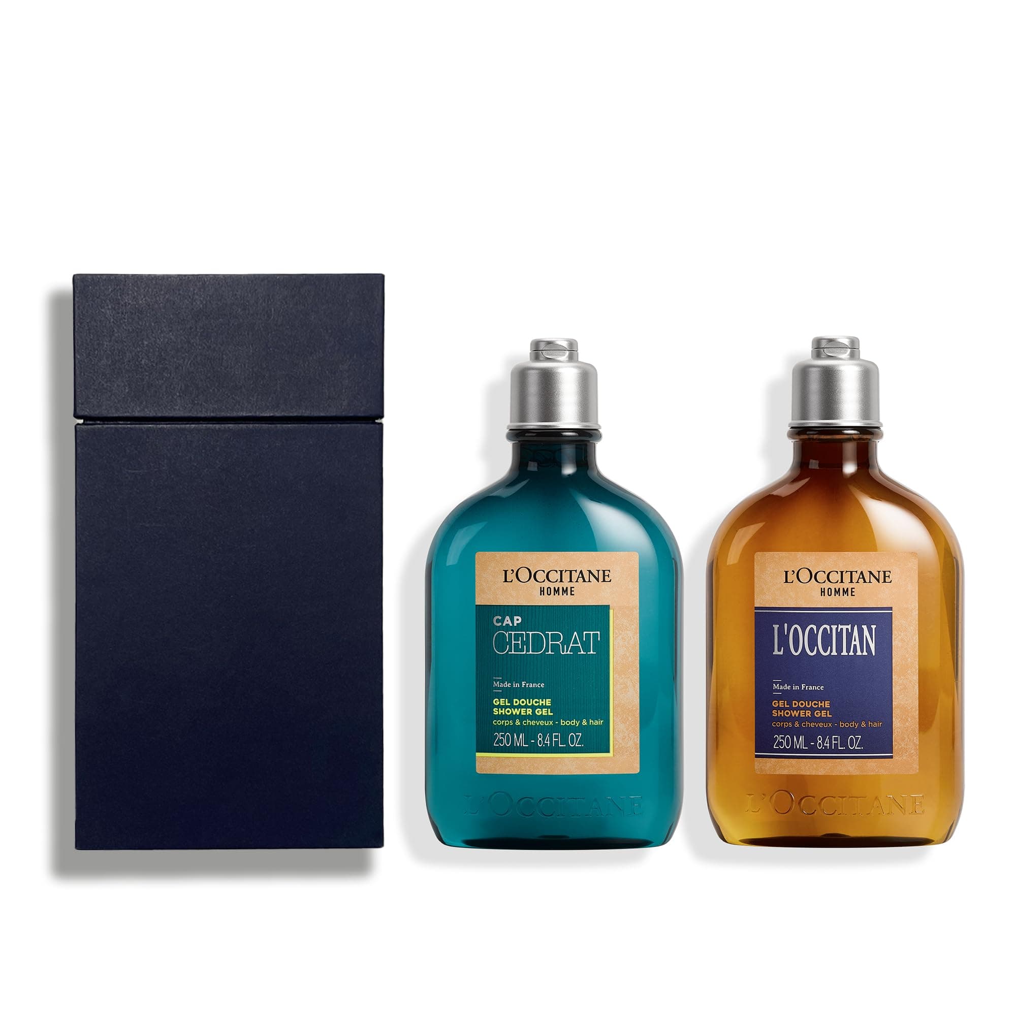 L'OCCITANE Men's Shower Gel Duo | Men's Premium Bath and Body Care Kit