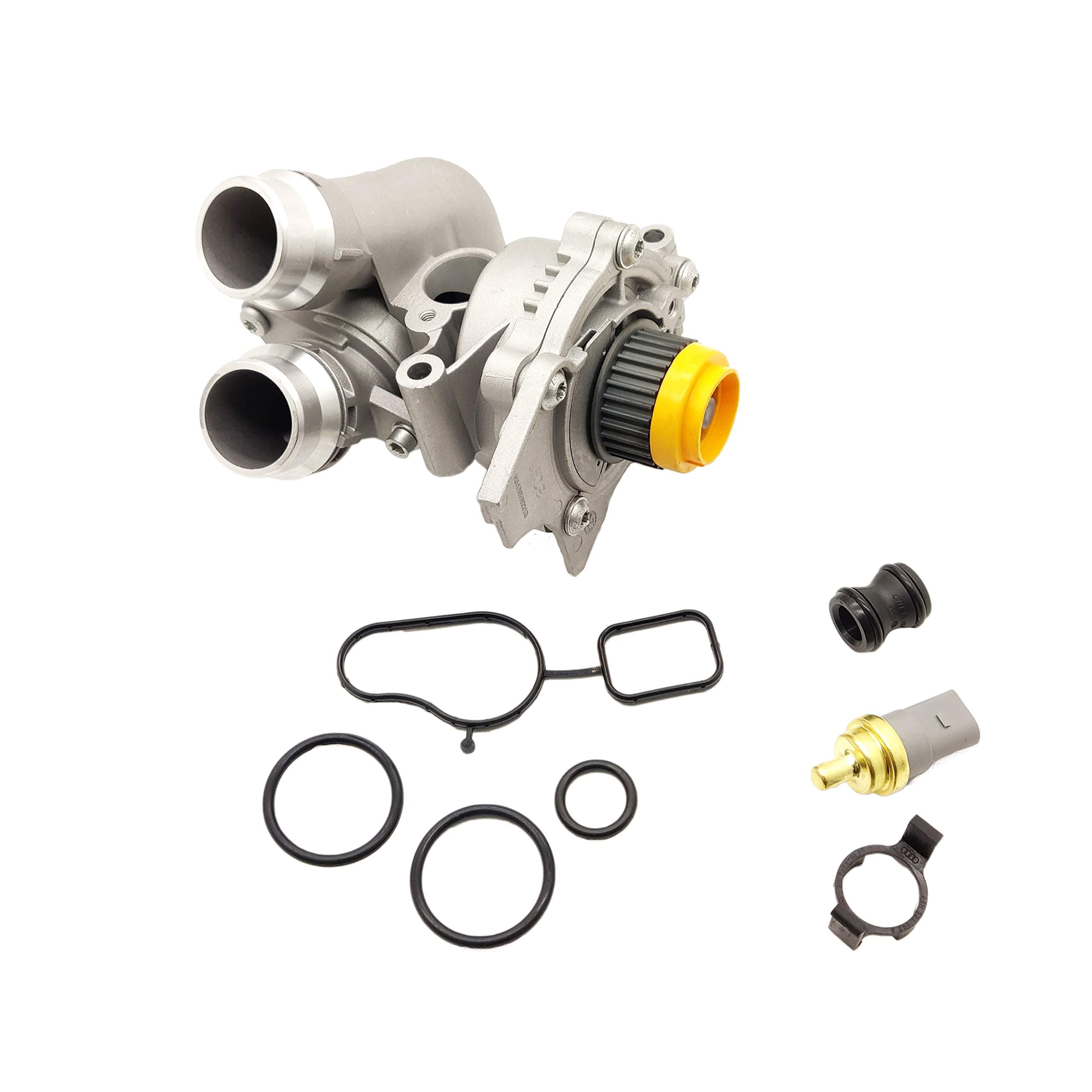 All Aluminum Water Pump Assembly for VW Bettle EOS CC Passat Jetta Tiguan Audi A3 A4 A6 TT 2.0T TSI 06H121026DD 06H121026CQ