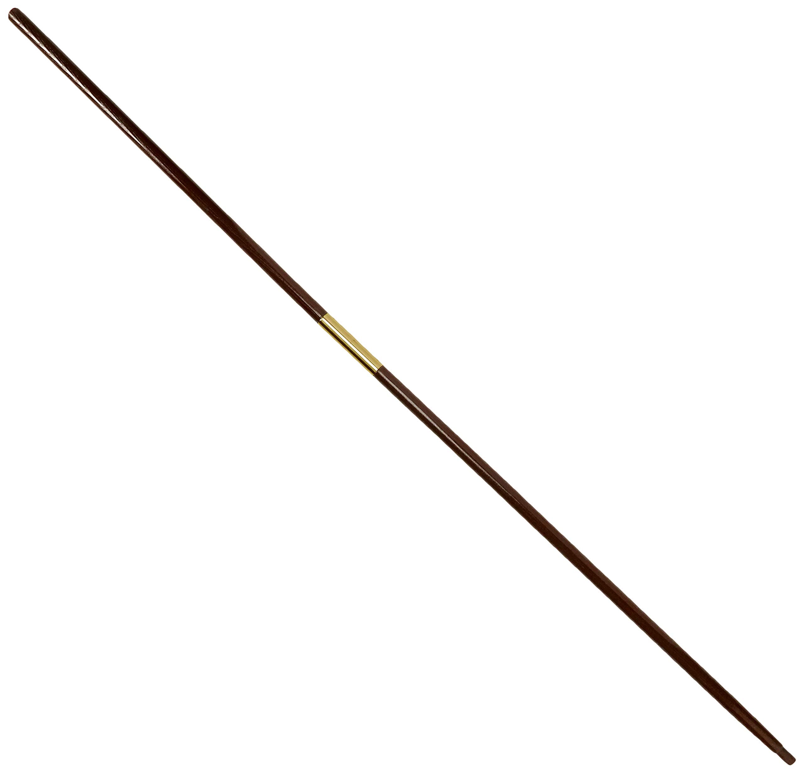 - Super Tough 7ft Wood Two Piece Residential Flagpole | Straight Grained Oak Hardwood Construction | Stained Gloss Furniture Finish | Solid Brass Precision Screw Joint | Indoor Outdoor Flag Display Pole