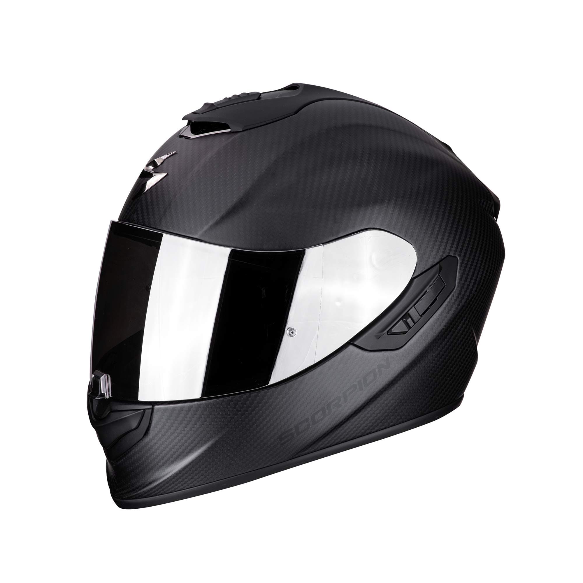 Motorcycle helmets Scorpion EXO-1400 AIR CARBON Matt Black