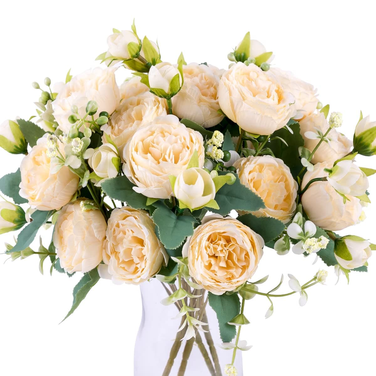 Champagne Artificial Flowers