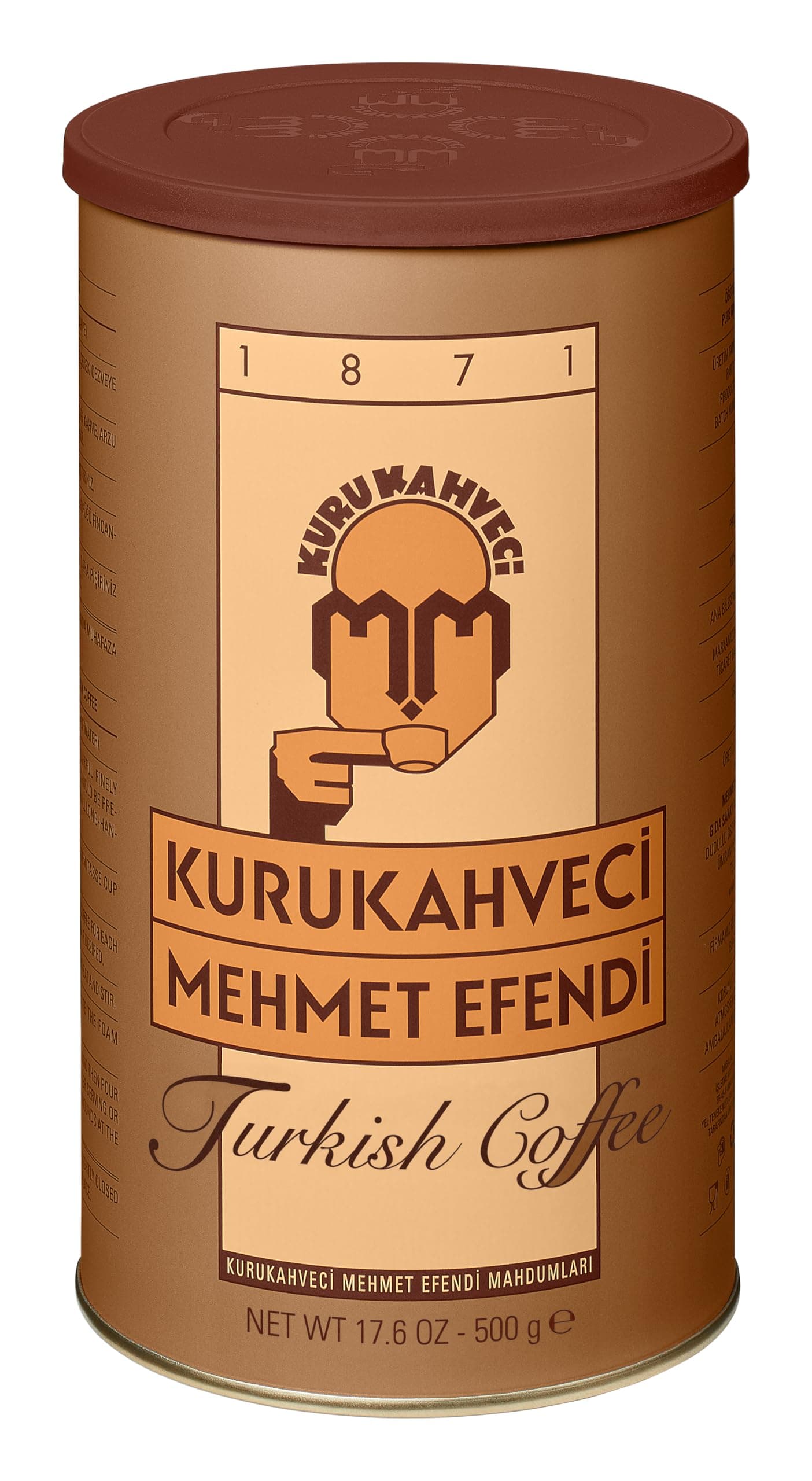 Mehmet Efendi Turkish Coffee, 500-Gram Can
