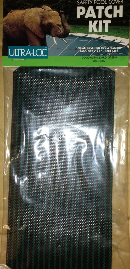 Loop Loc Ultra-Loc Solid Patch Kit - For Covers Built 2009 And Before -- Incls. 3- 4 Inch X 8In Adhesive Transfer Patches For Loop Loc Ultra-Loc Solid Safety Covers Built 2009 And Before.