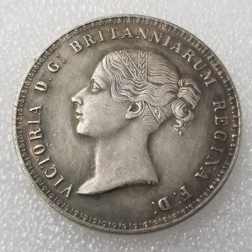 DDTing 1839 United Kingdom Old Coins -Great British Old Coin-Old UK Coin- Queen Victoria Coin -Commemorative Coins-Discover History of Coins goodService