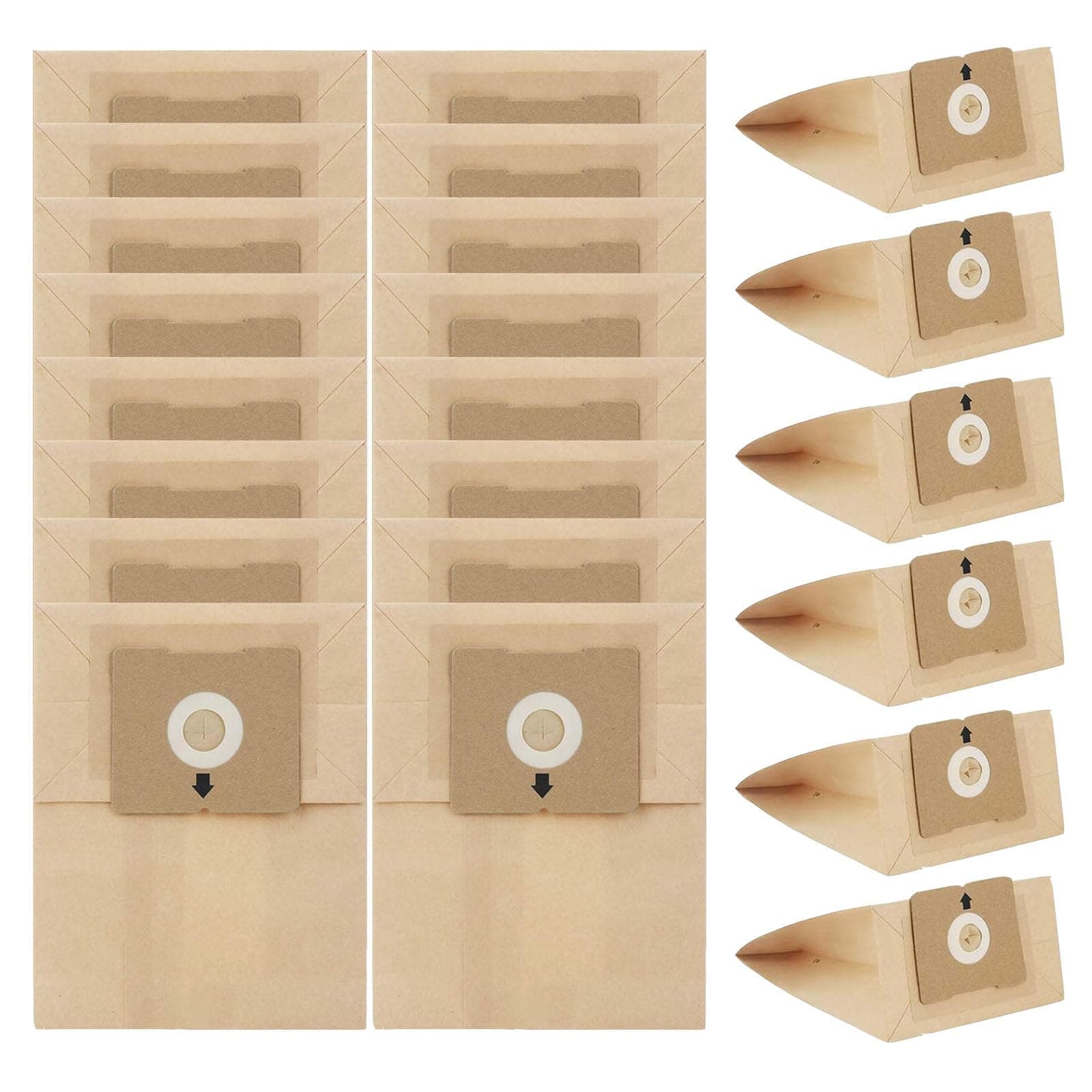 22 Pack 4122 Vacuum Bags for Bissell Zing 4122, 4122D, 2154W, 2154A,2154C 2154, 1668, 1668C, 1668W, 1608, Canister Vacuum, Replace Part #2138425, 213-8425