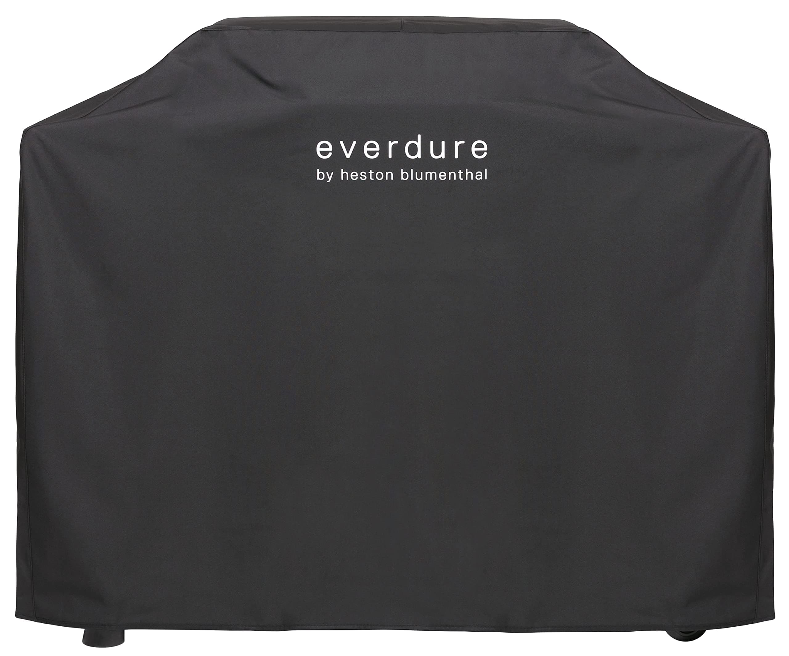 Everdure by Heston blumenthal Premium Covers I Robust Cover UV-Resistant I Grill Cover with Velcro Fasteners I Grill Cover Weatherproof & Water-Repellent I Protective Cover Black