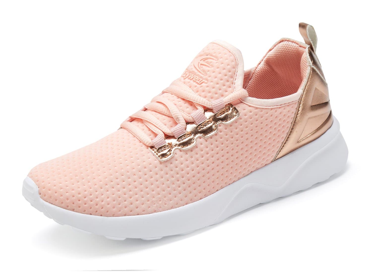 Leader Sports Women Sneakers Gym Athletic Shoes Casual Walking Shoes (10, Pink)