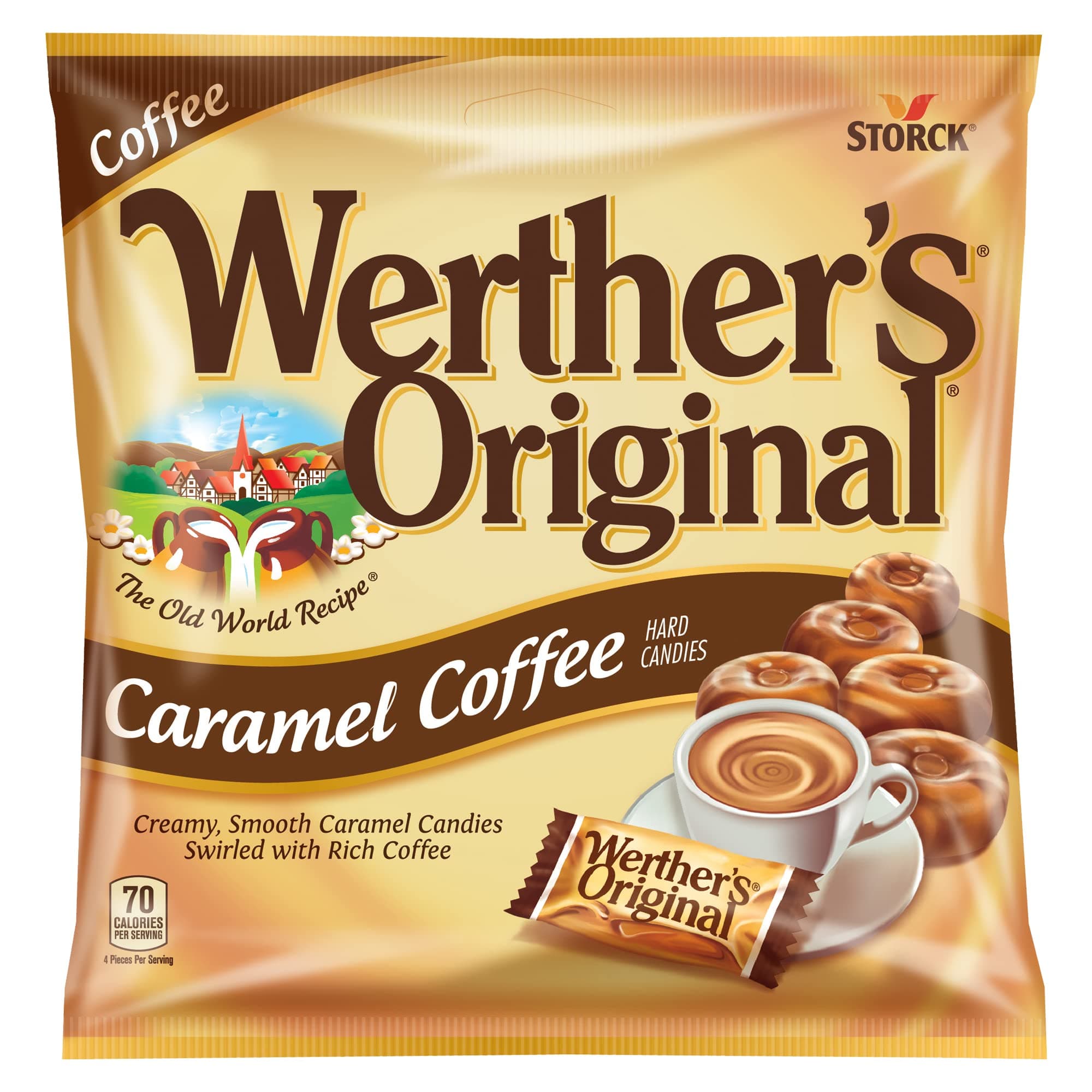 Werther's Original Caramel Coffee Hard Candies 75 g