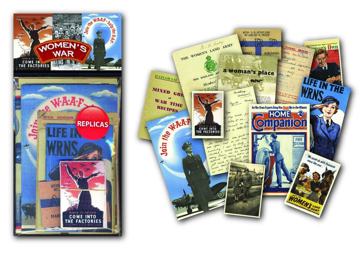 Women's War Replica Memorabilia Pack
