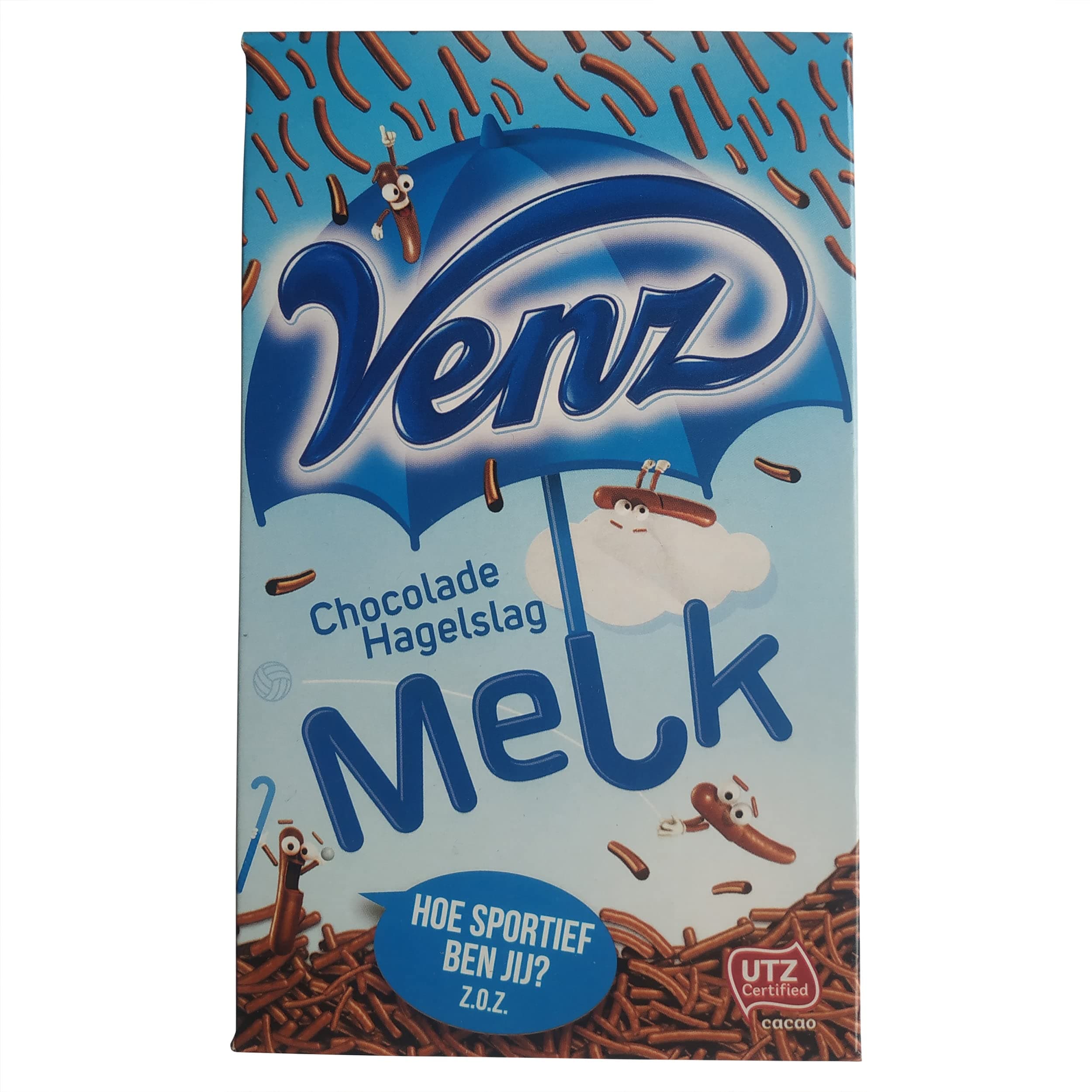 Venz Chocolate Sprinkles Milk (Hagelslag Melk) from Holland 14.1oz / 400 gr