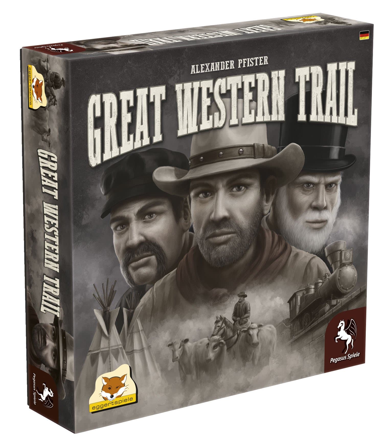 Pegasus Spiele Great Western Trail (German/English Edition)