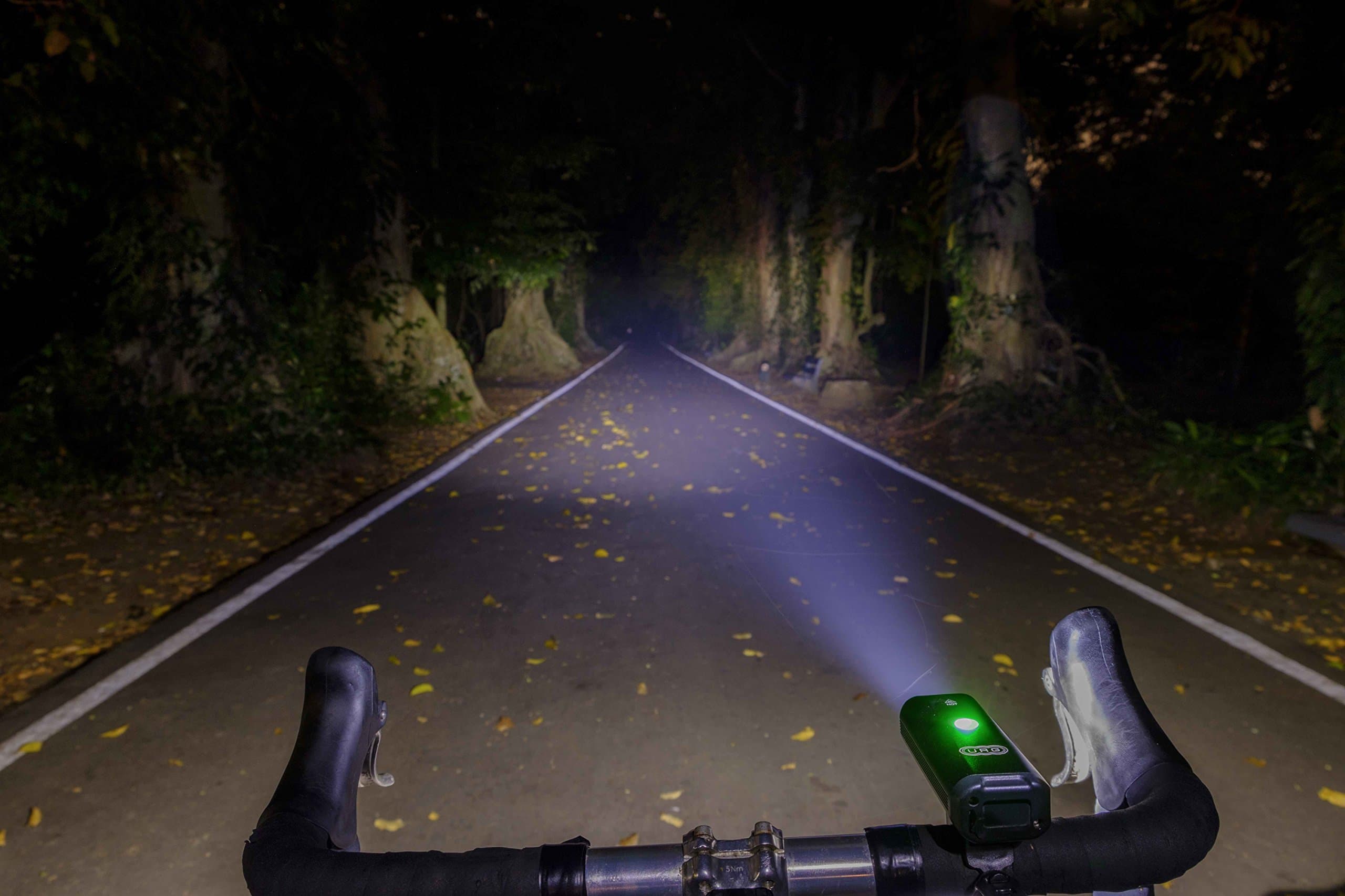 URG Pro Ultra Bright USB Rechargeable Bike Light Set - Rechargeable Taillight Included