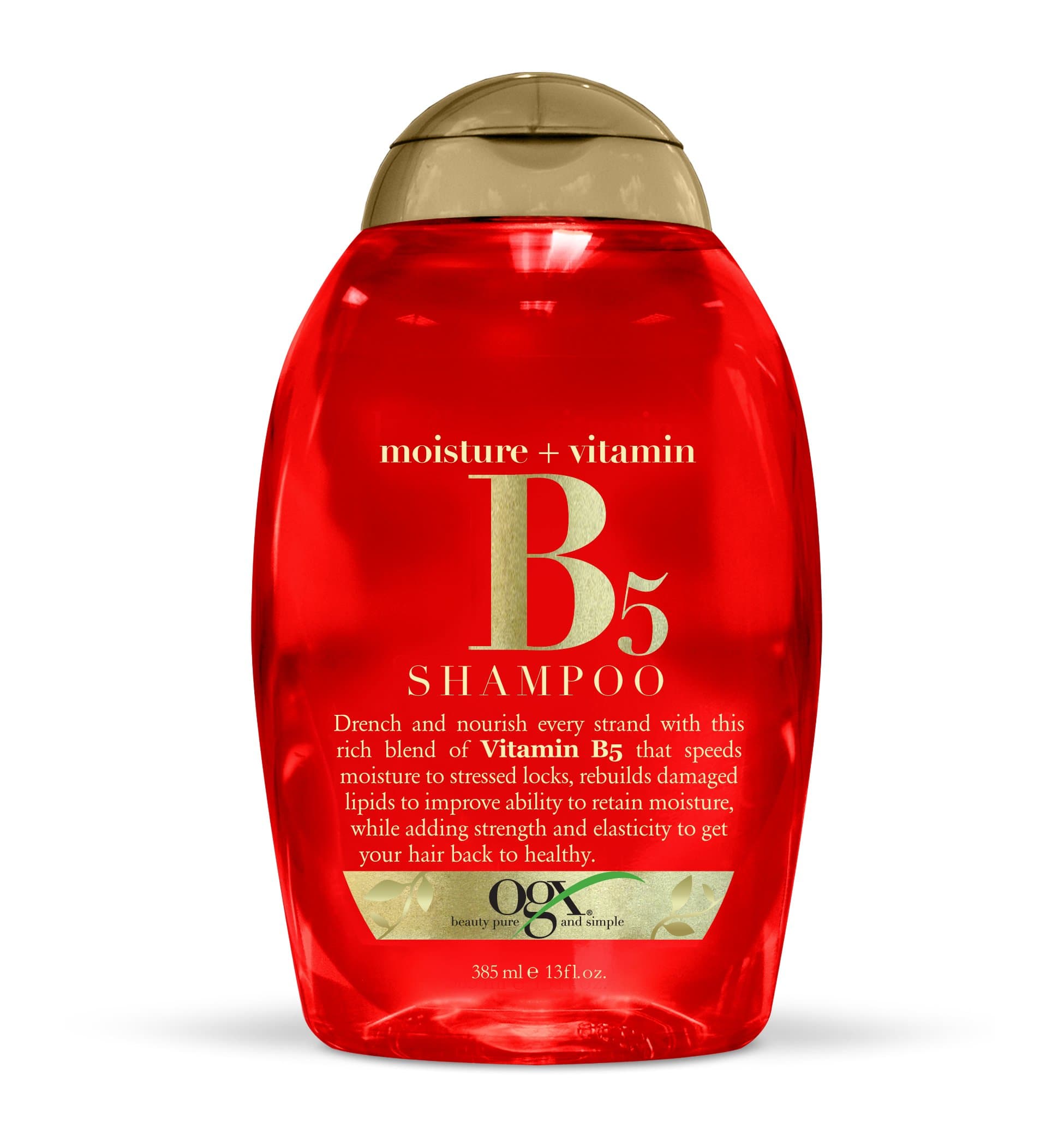 OGX Moisture Plus Vitamin B5 Shampoo, 385ml