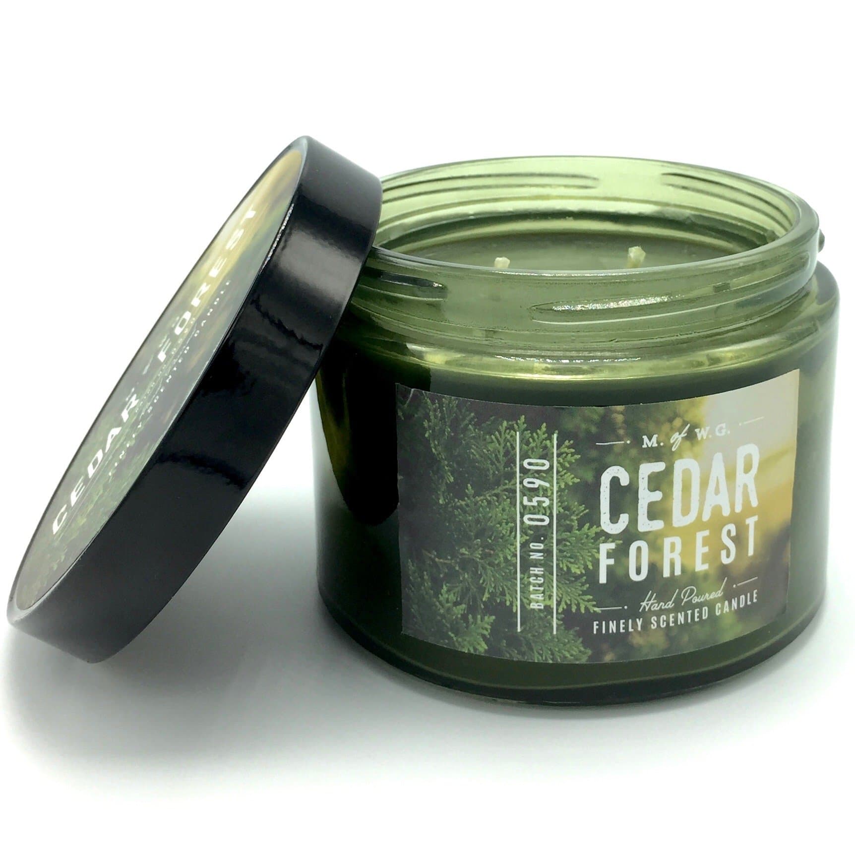 Makers of Wax Goods Cedar Forest Scented Candle Batch No. 0590