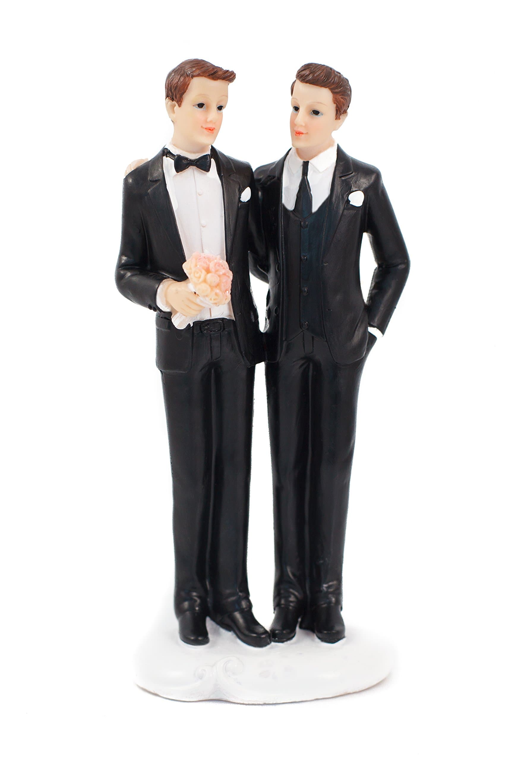 WEDDING SENTIMENTALS - Gay Couple Wedding Cake Topper