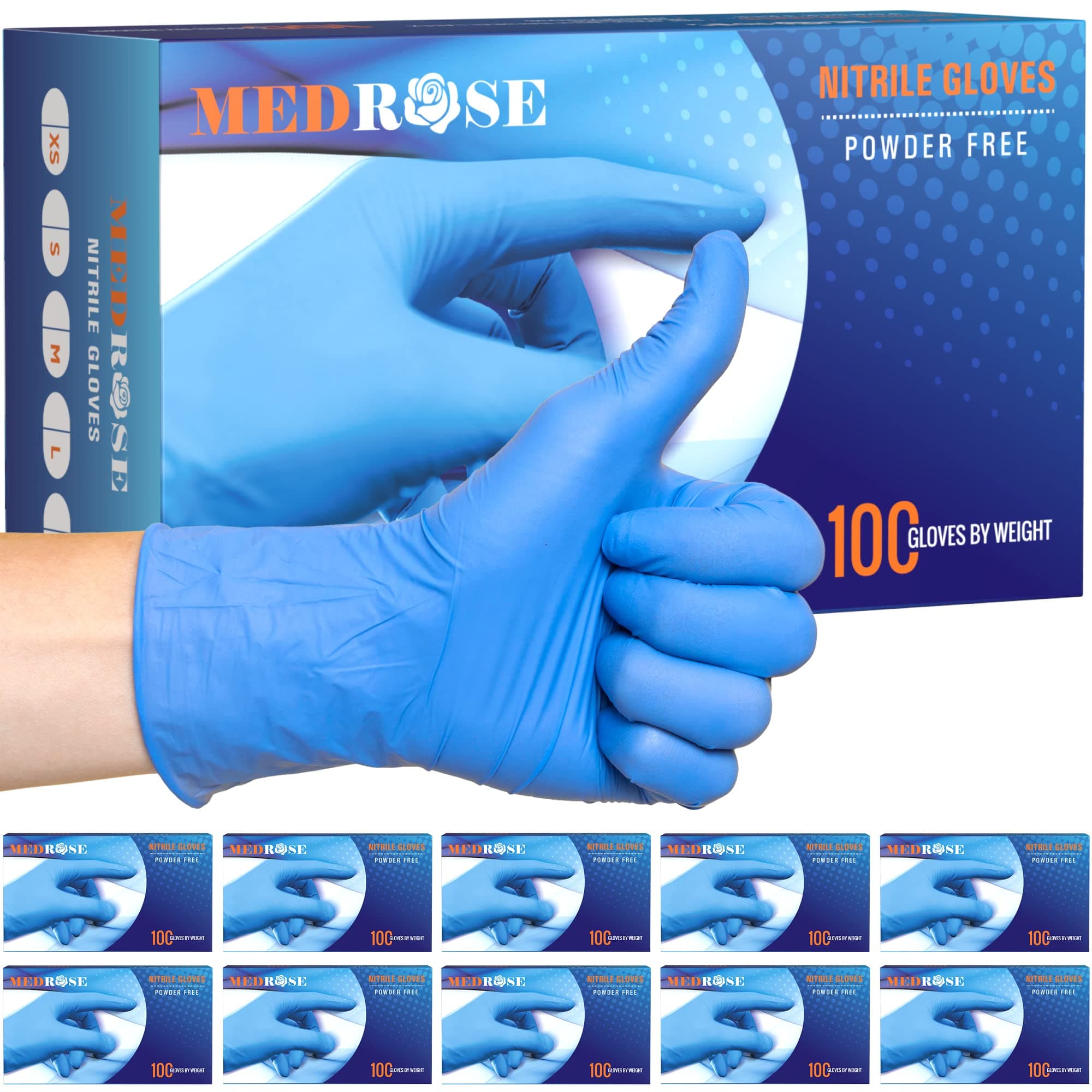 NITRLE Gloves by DIROSE Medium 1000 Count