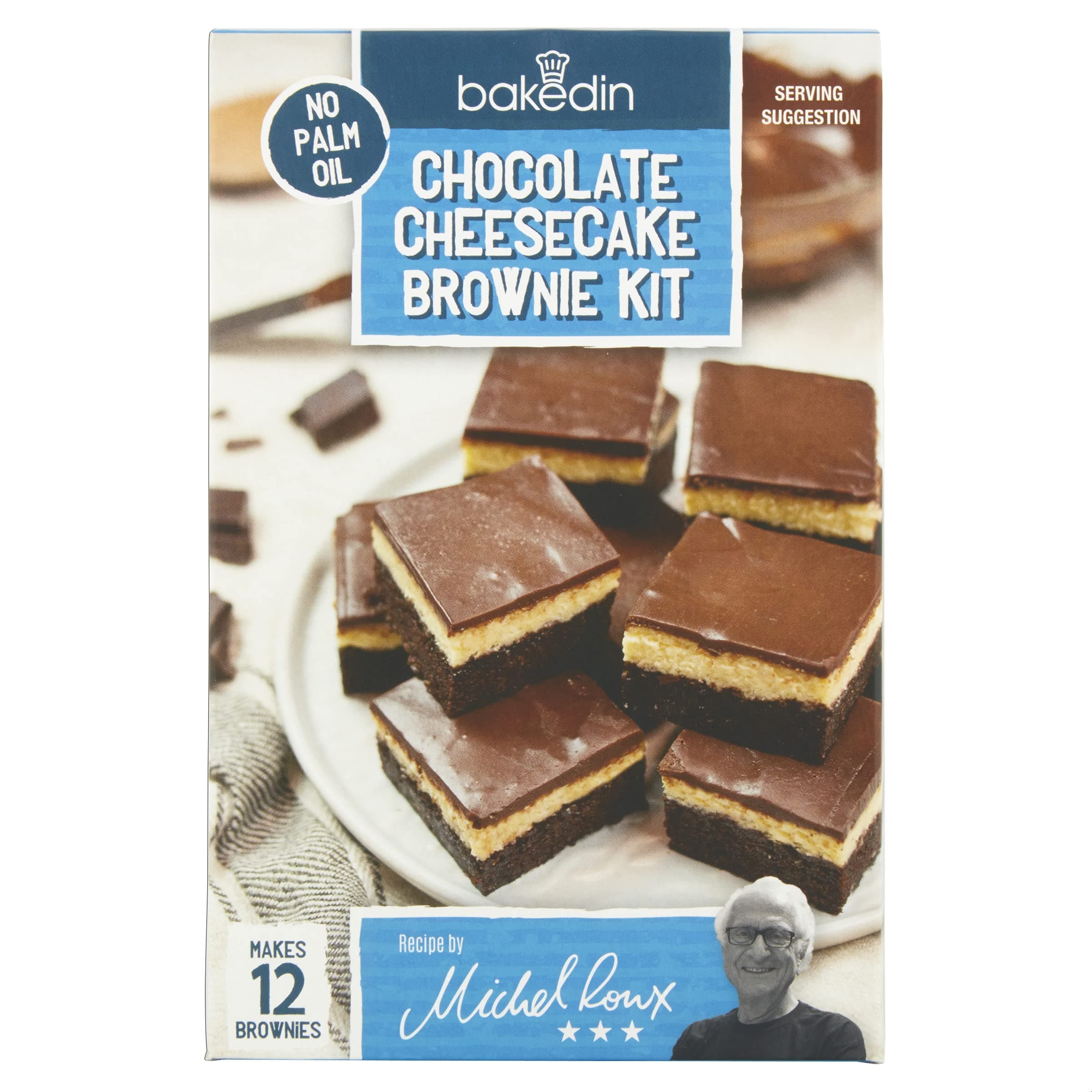 Bakedin Chocolate Cheesecake Brownie Kit, 300 g