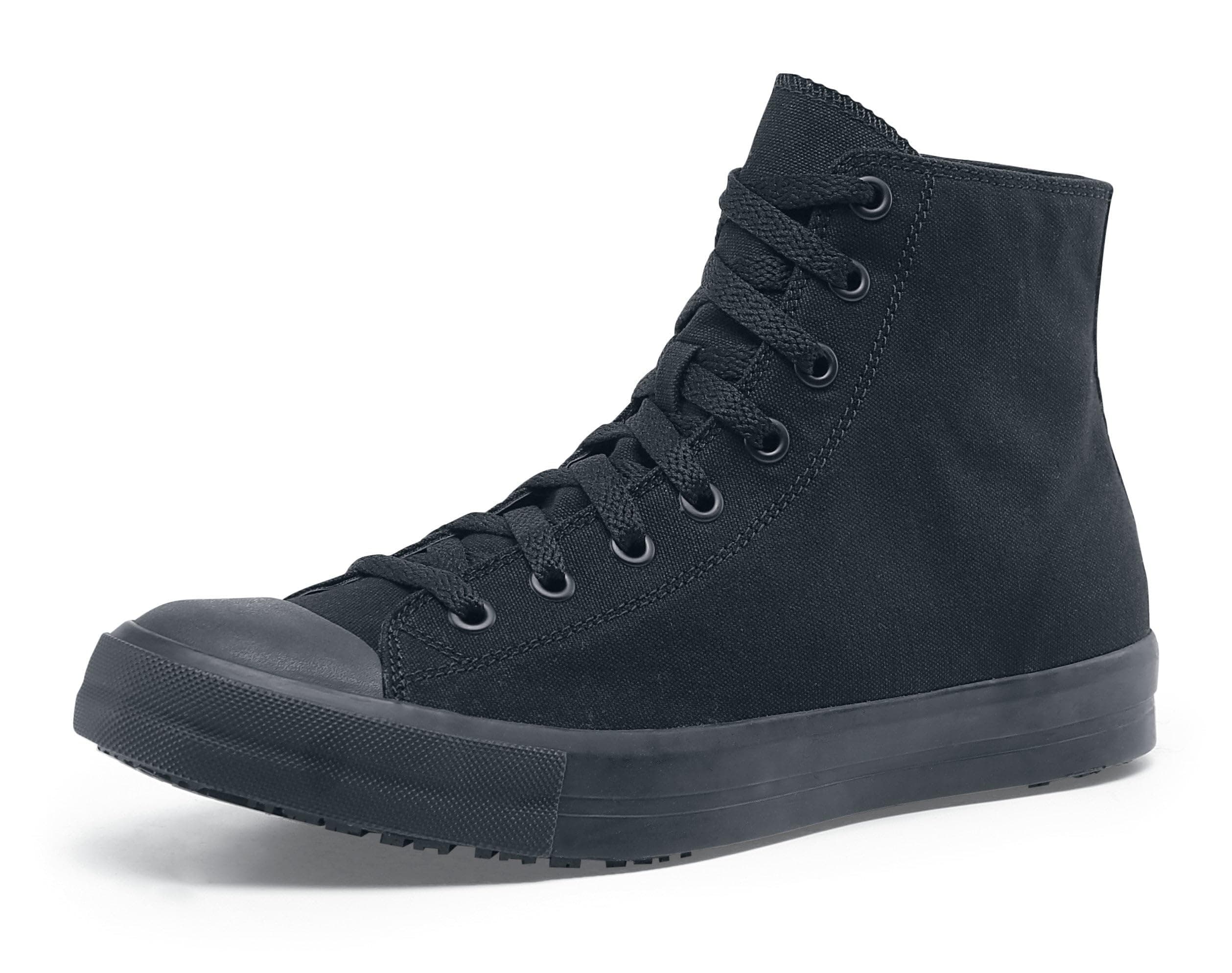 Shoes for Crews Unisex Slip-Resistant High-Top Work Sneakers – Comfortable, Water-Resistant Women's & Men's Shoes for Hospitality, Administrative Roles & More - Pembroke