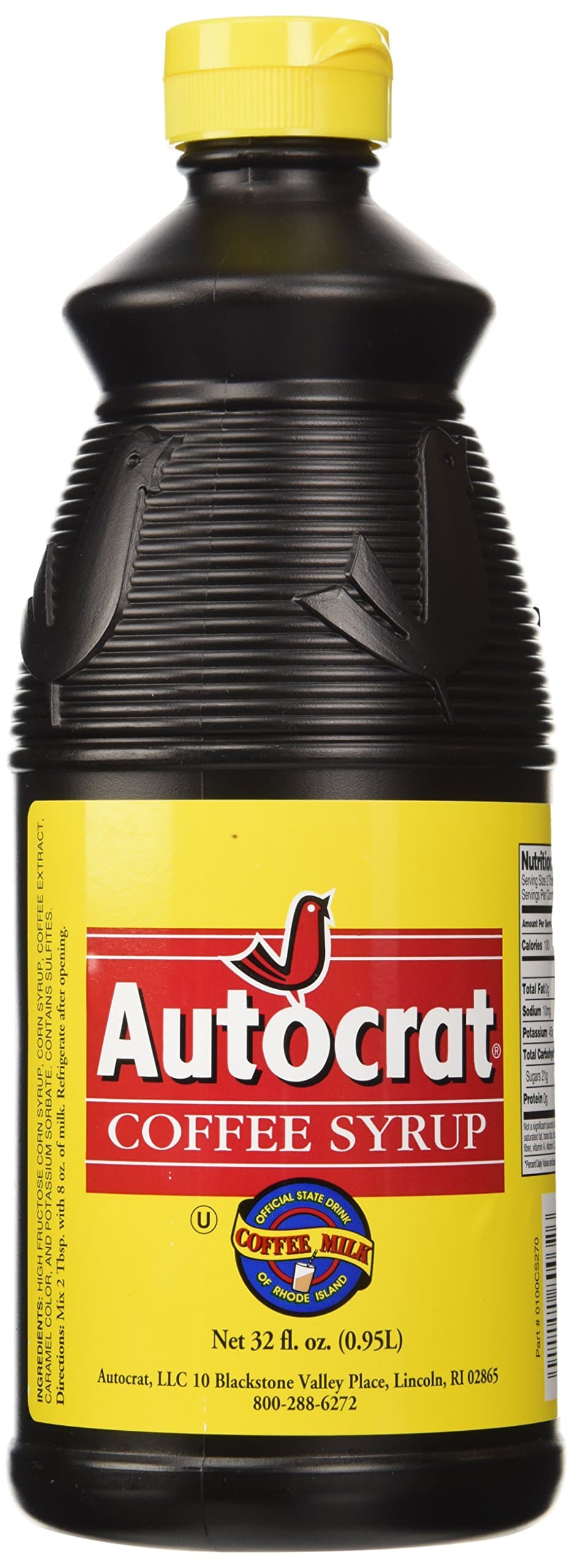 Autocrat Coffee Coffee Syrup 32 Oz (Pack of 2)