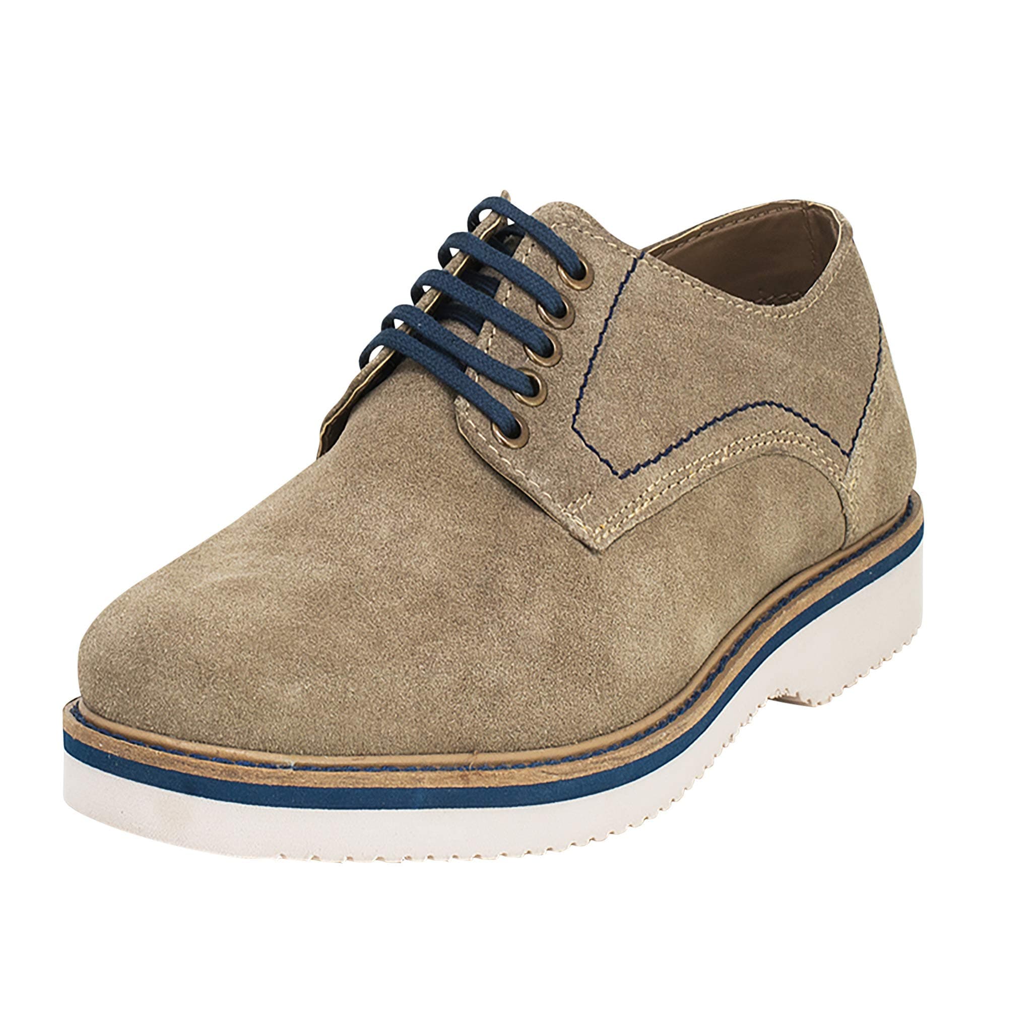Men's Lace-Up Flats Grey GREY